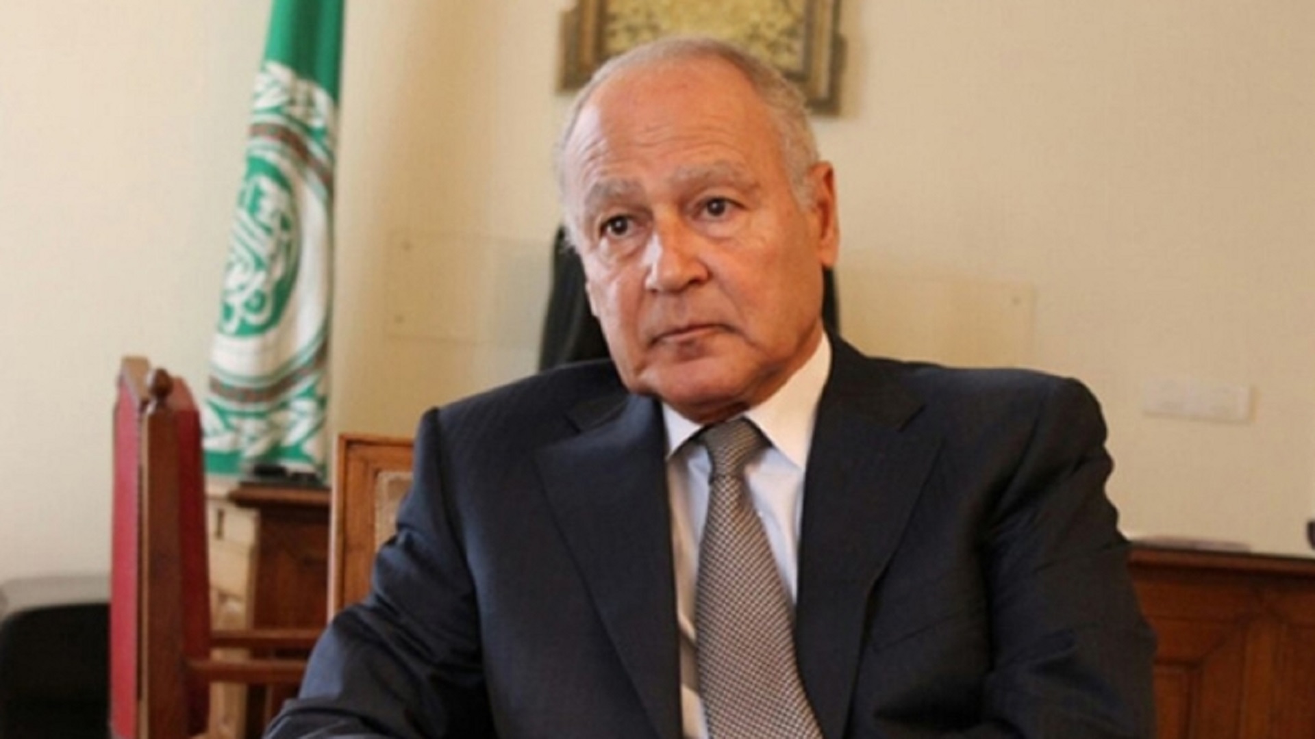 Image for the title: Aboul Gheit, Guterres discuss regional developments 