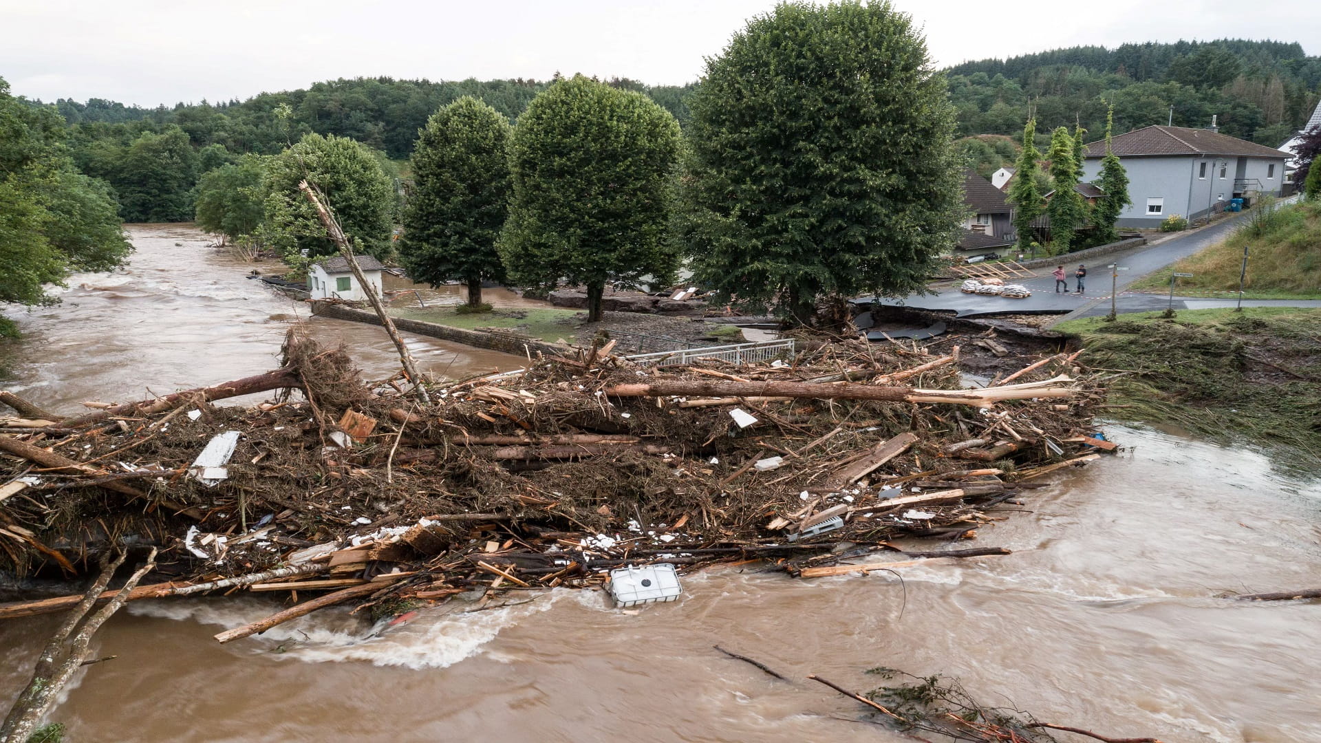 Image for the title: At least 103 dead in German flooding, 118 in Europe 