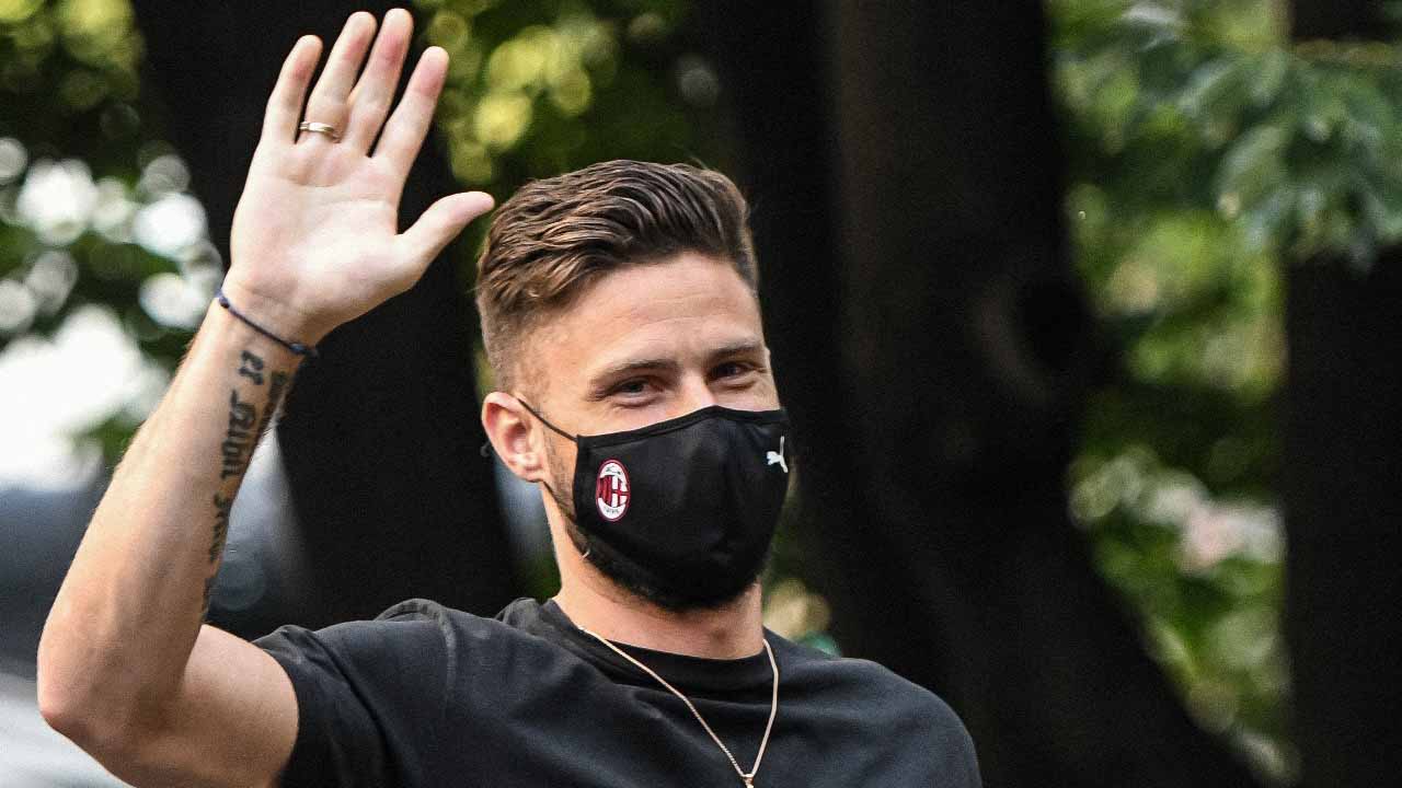 صورة بعنوان: نادي ميلان الإيطالي يتعاقد مع المهاجم الفرنسي جيرو  