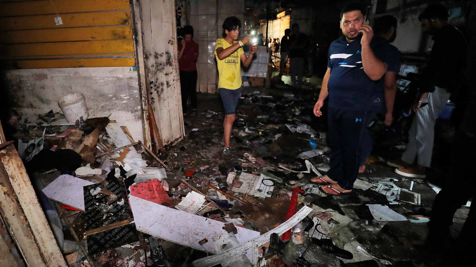 صورة بعنوان: الأمم المتحدة تدين هجوم سوق مدينة الصدر بالعراق 