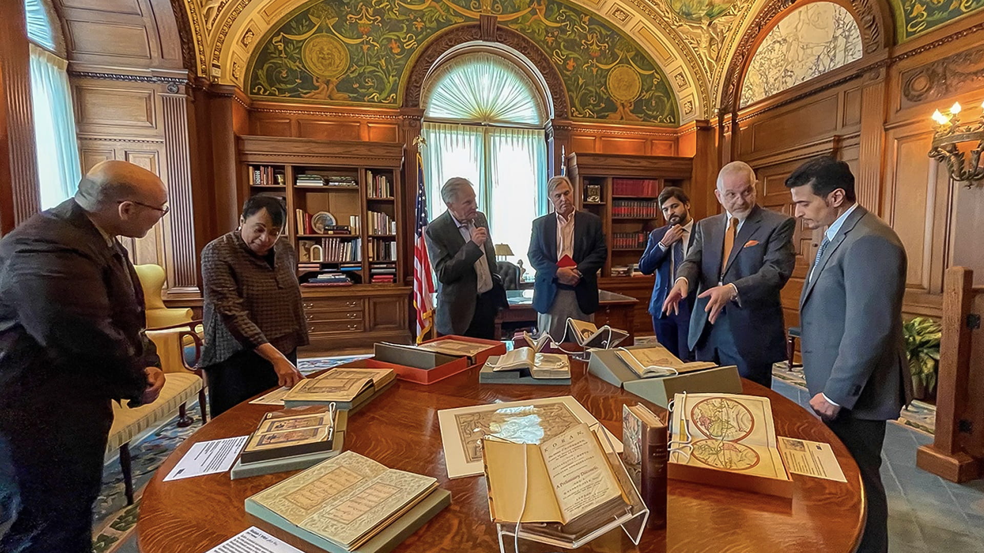 Image for the title: SBA promotes Arab and Emirati culture to Library of Congress 