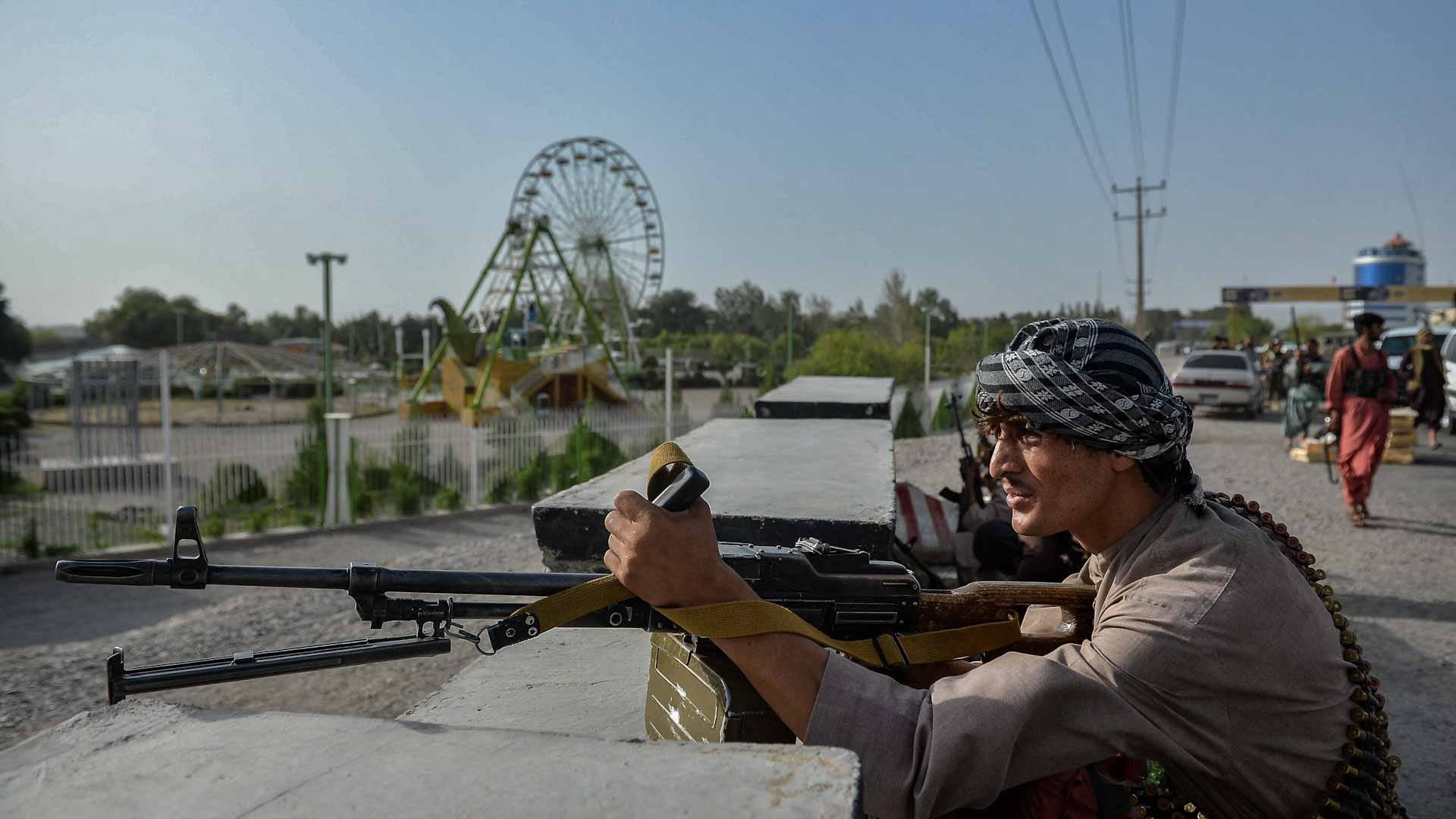 Image for the title: Attack on UN headquarters in Afghanistan kills at least one guard 
