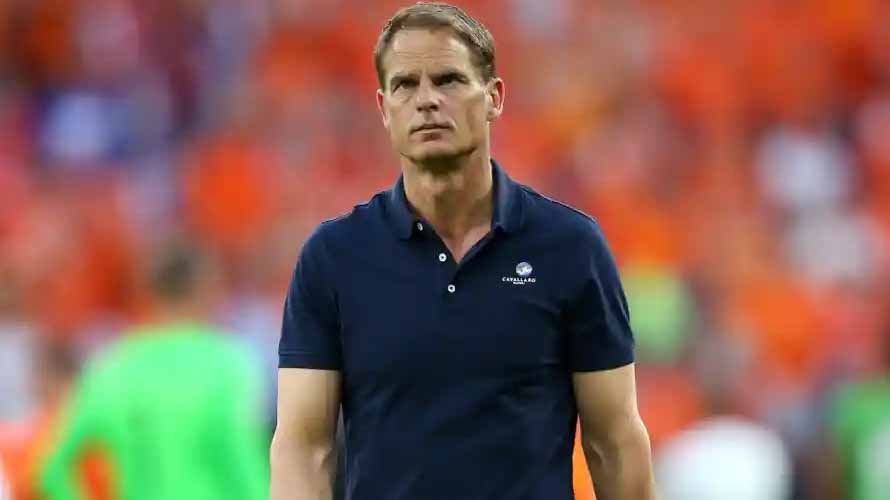 صورة بعنوان: الاتحاد الهولندي لكرة القدم يعلن رحيل المدرب فرانك دي بور  