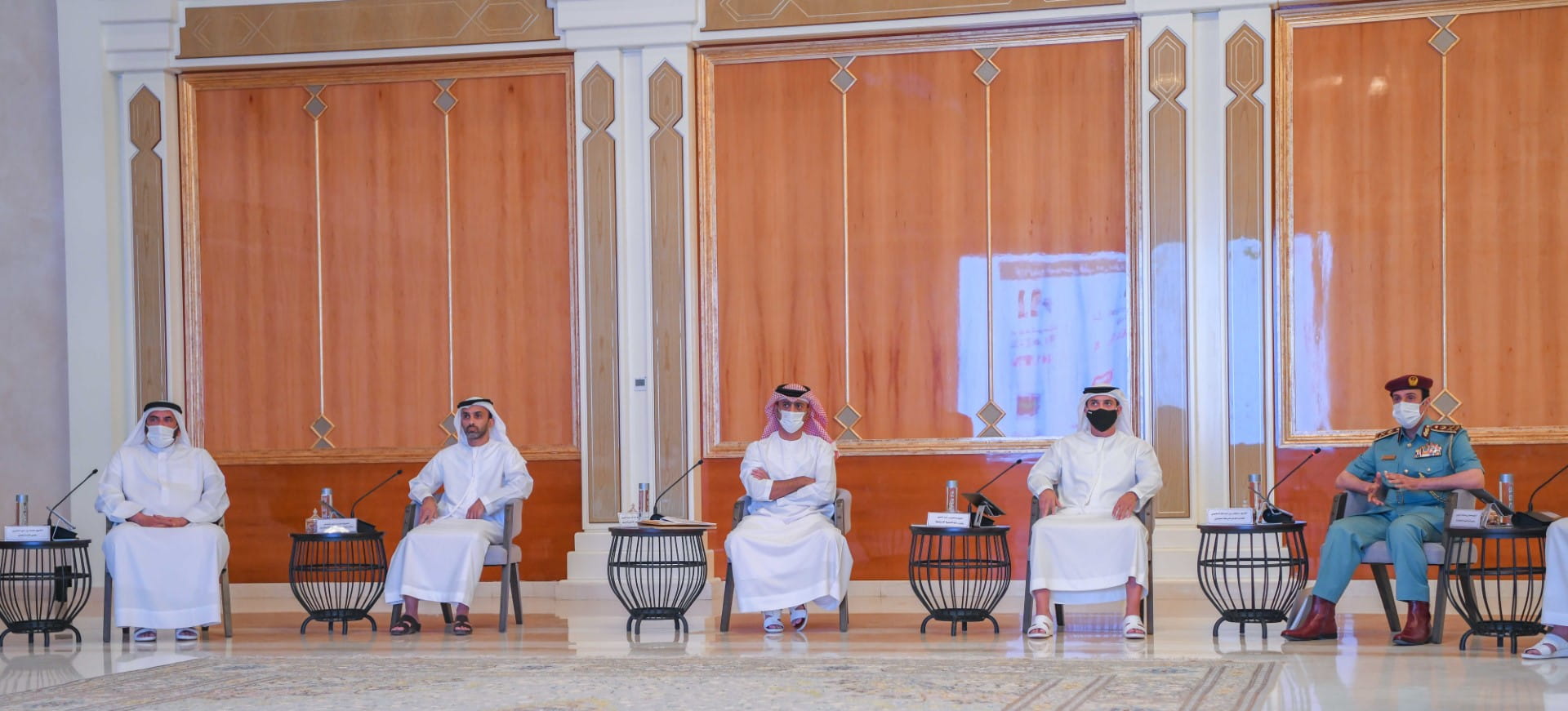 Image for the title: Ajman CP chairs 5th meeting of Ajman Executive Council in 2021 