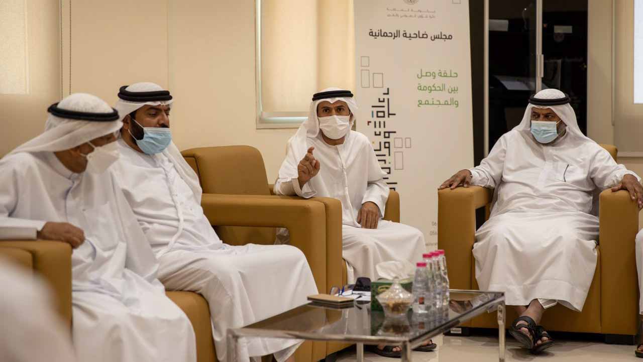 Image for the title: Al Rahmaniyah Suburb Council discusses road projects with SRTA 