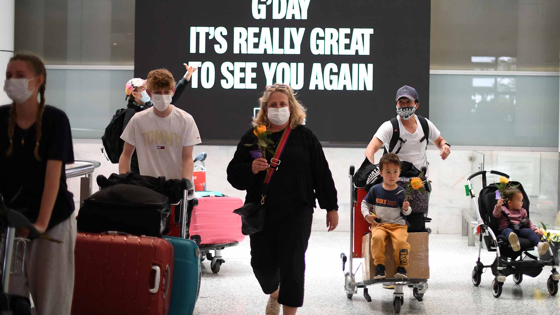 Image for the title: COVID-19 restrictions in Sydney to ease weeks ahead of schedule 
