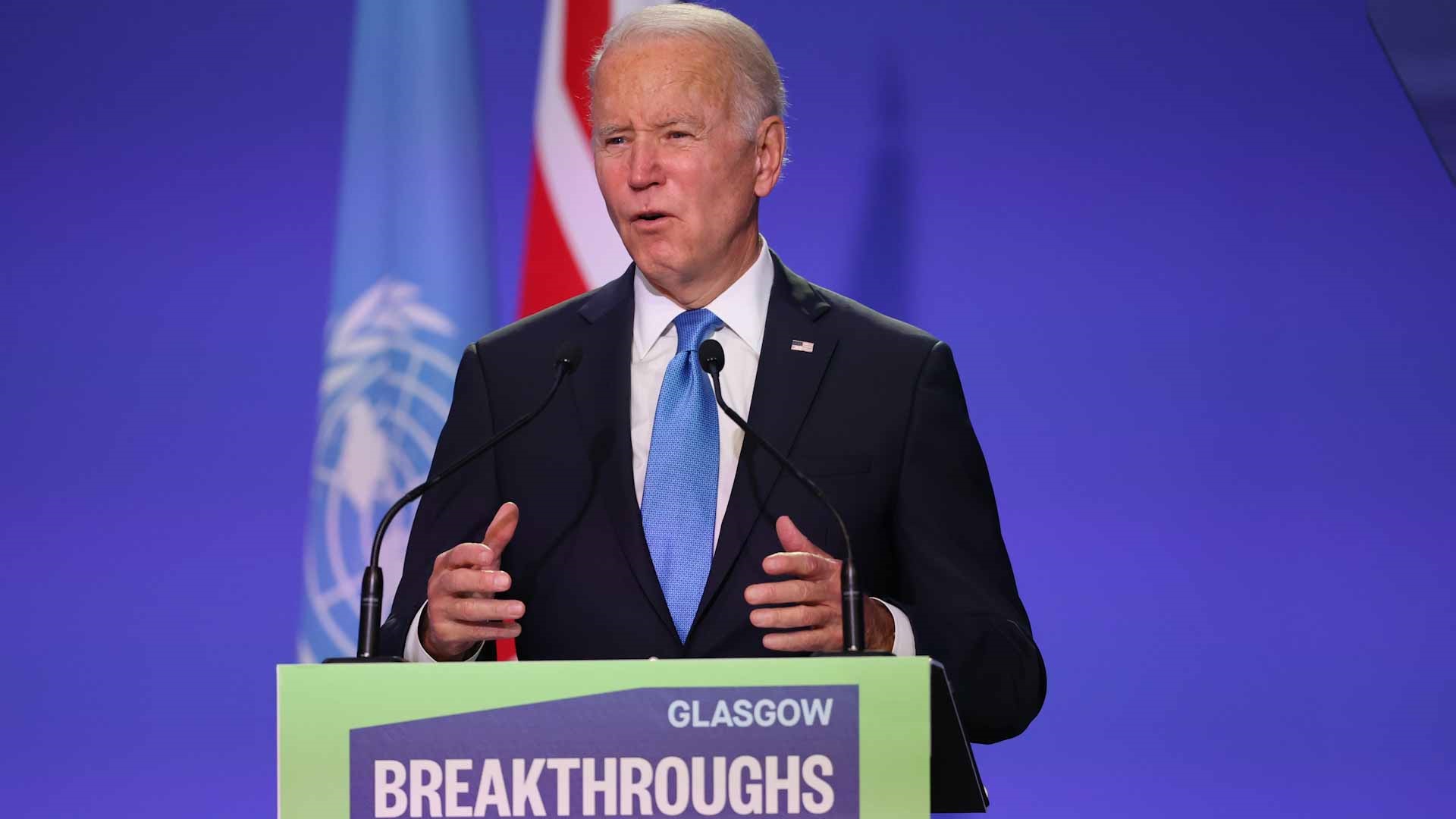 Image for the title: Biden says Xi Jinping made 'big mistake' by skipping G20, COP26 