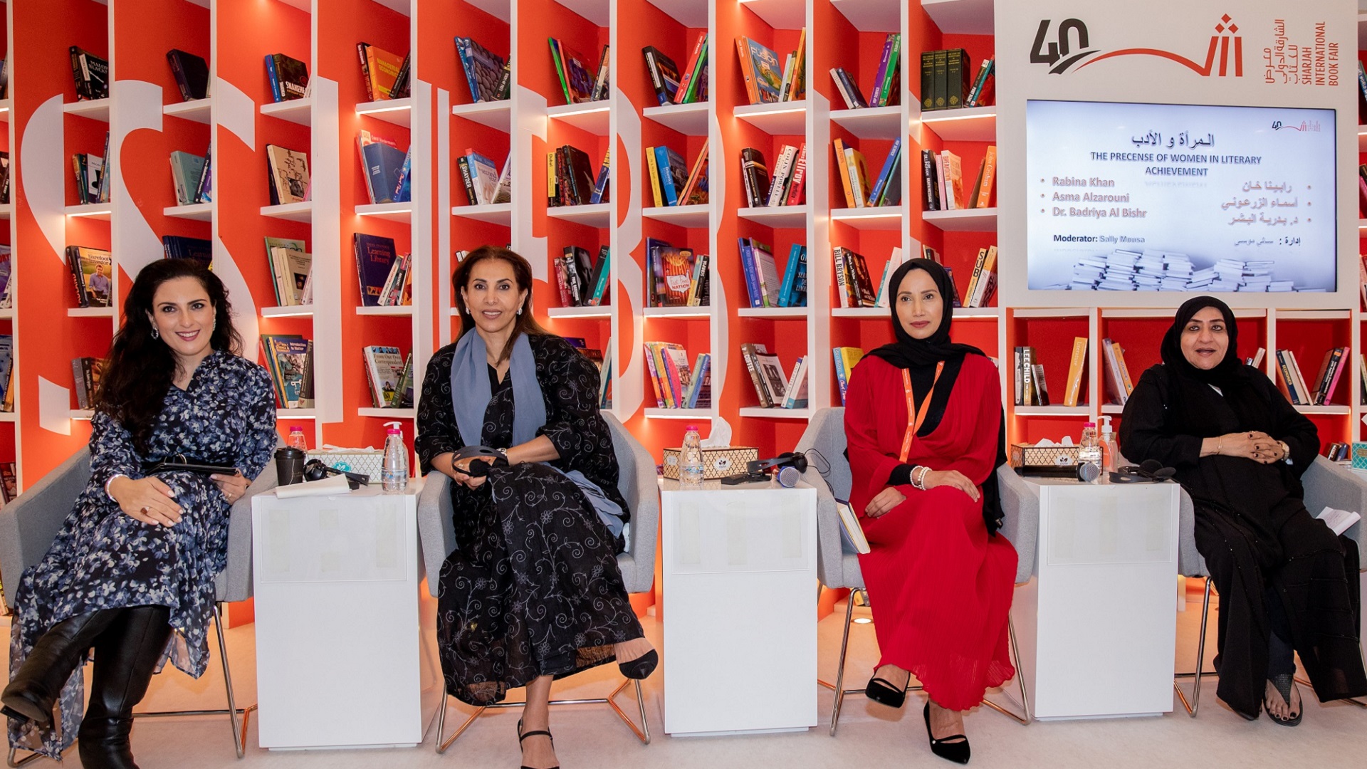 Image for the title: Guest speakers at 40th SIBF encourage girls and women to write  