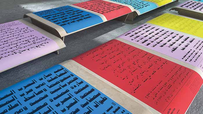 Image for the title: AUS designers to establish platform for Arabic typography  