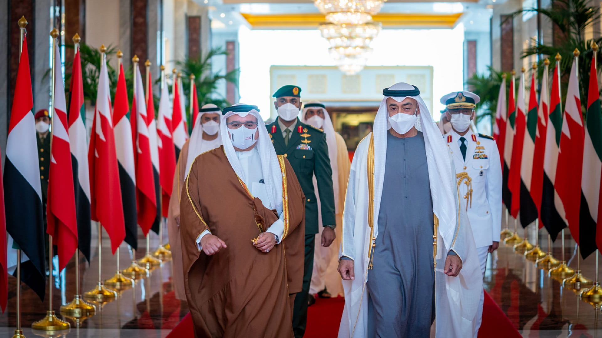 Image for the title: Crown Prince of Bahrain arrives in UAE on an official visit 