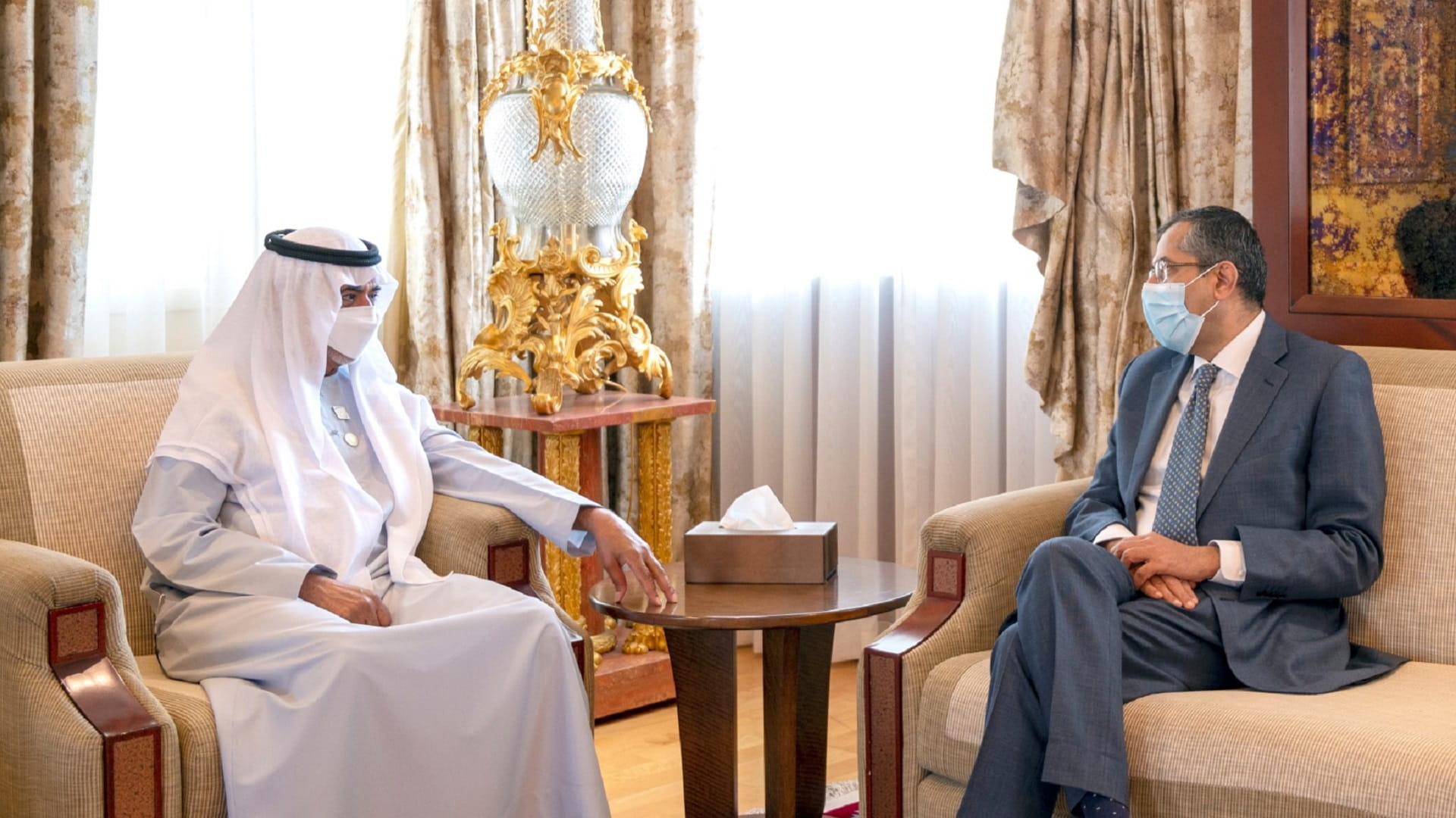 Image for the title: Nahyan bin Mubarak, Indian Ambassador lauds UAE-India ties 