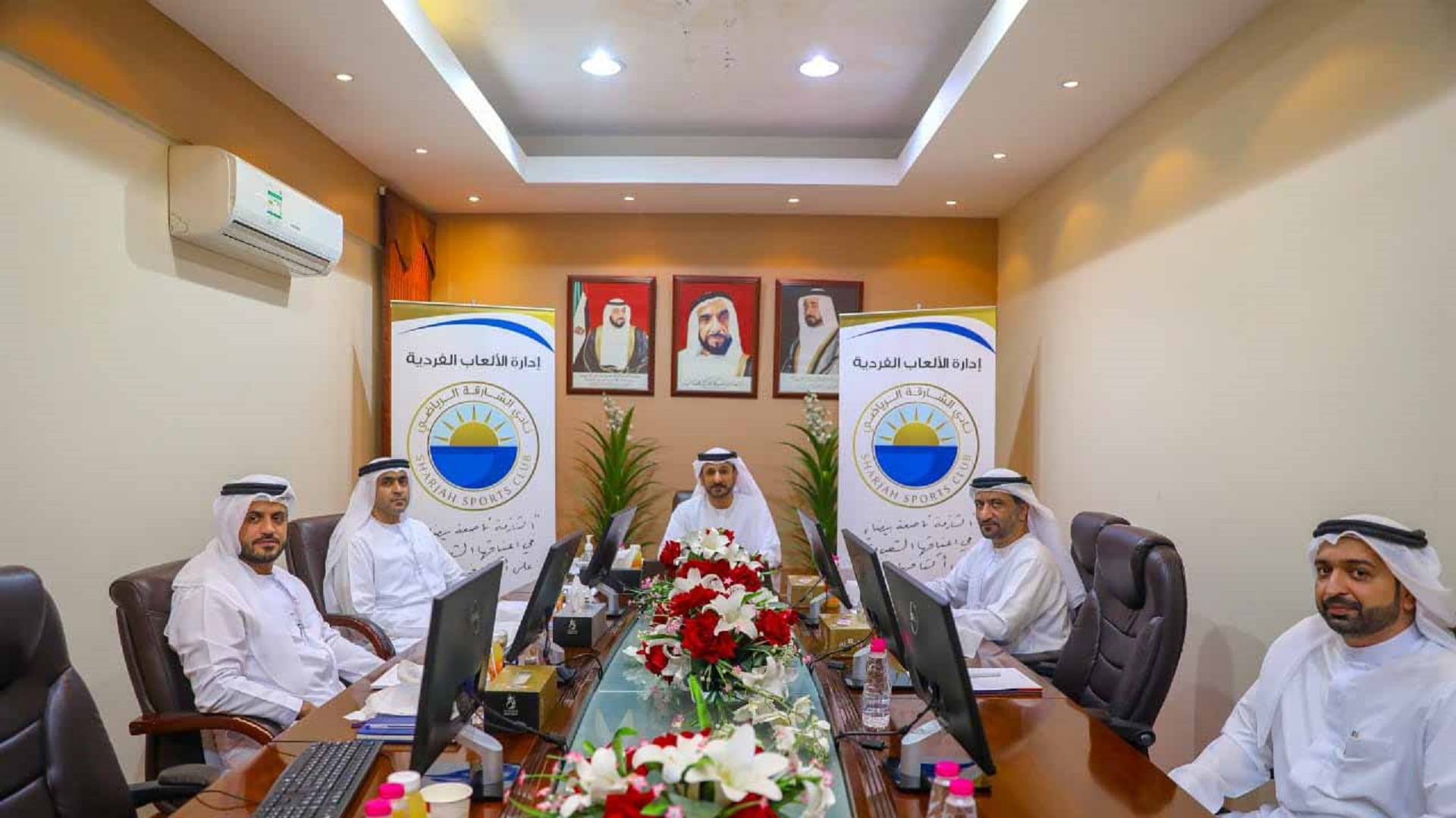 Image for the title: Sharjah Sports Club’s Individual Games discusses Karate plans 