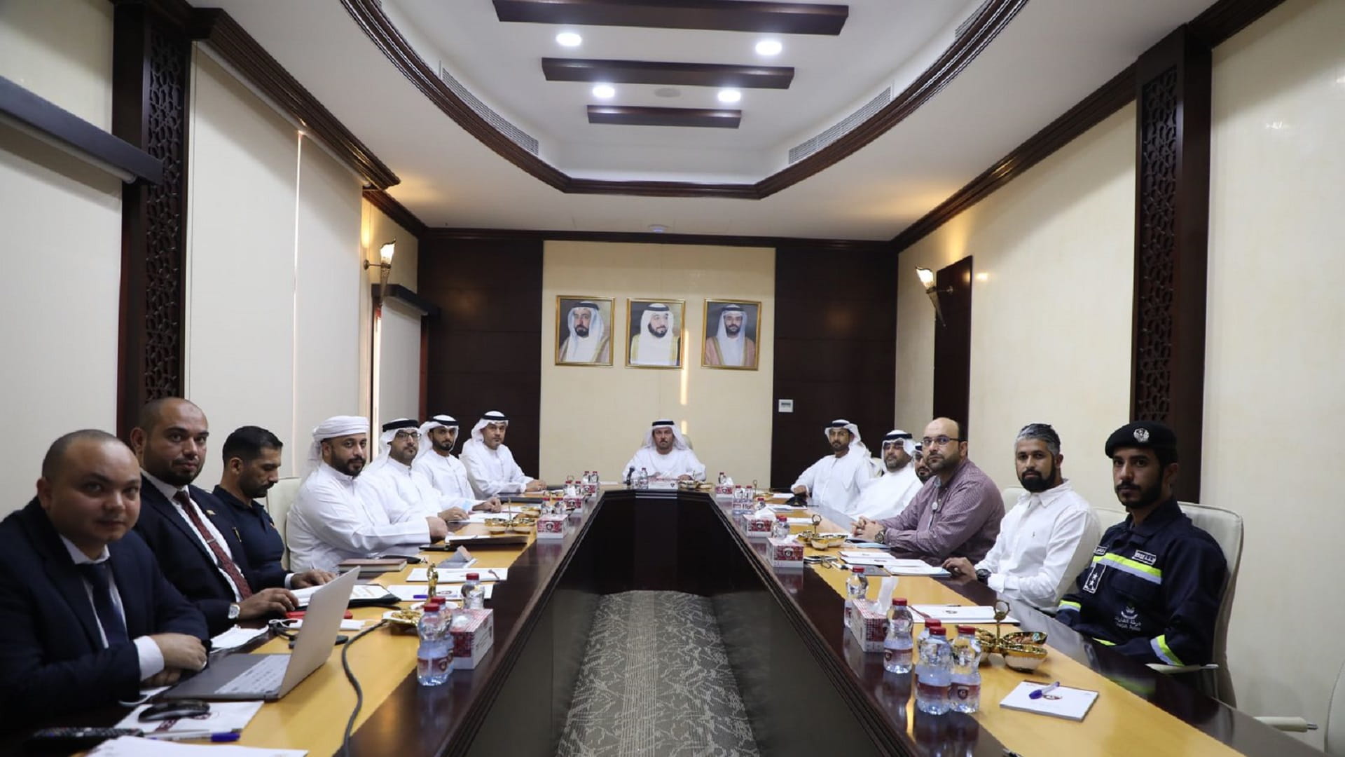 Image for the title: Al Hamriyah Club meets with partners to plan Rowing Championships 