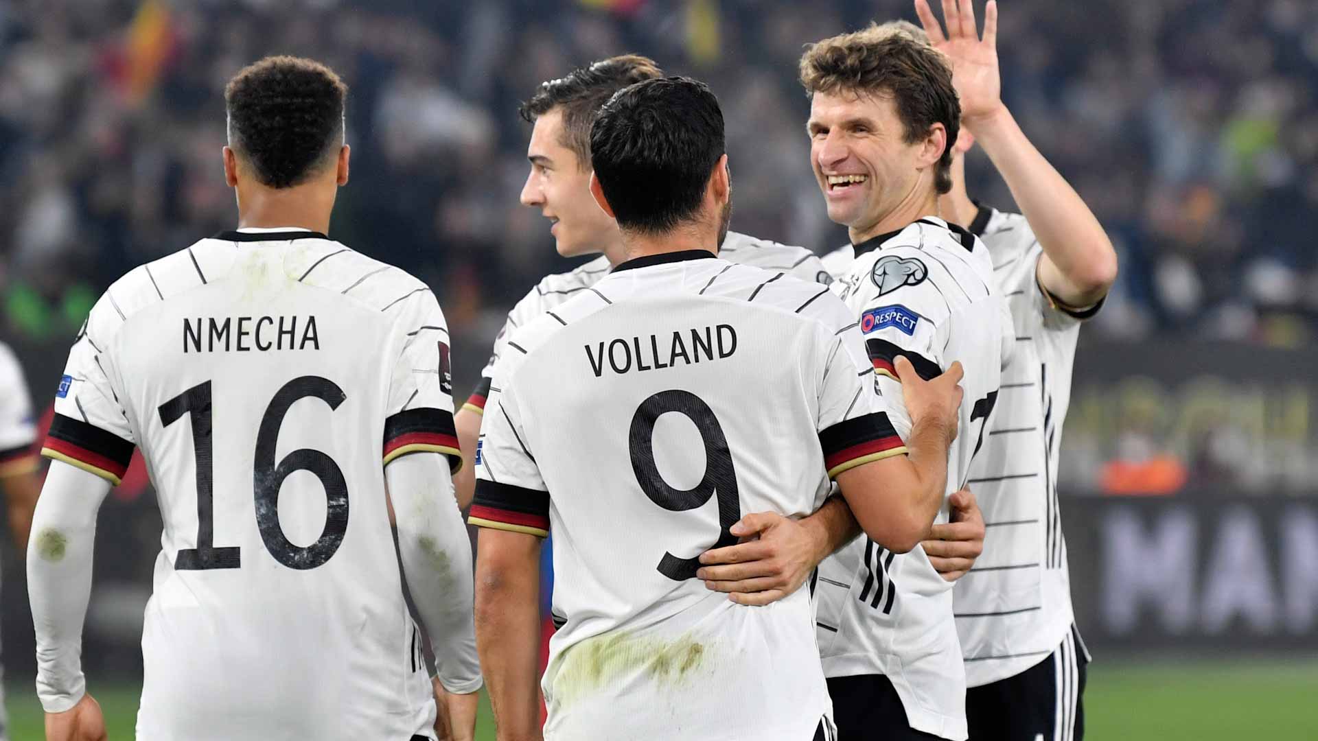 Image for the title: Germany rout Liechtenstein to give Flick record-breaking start 