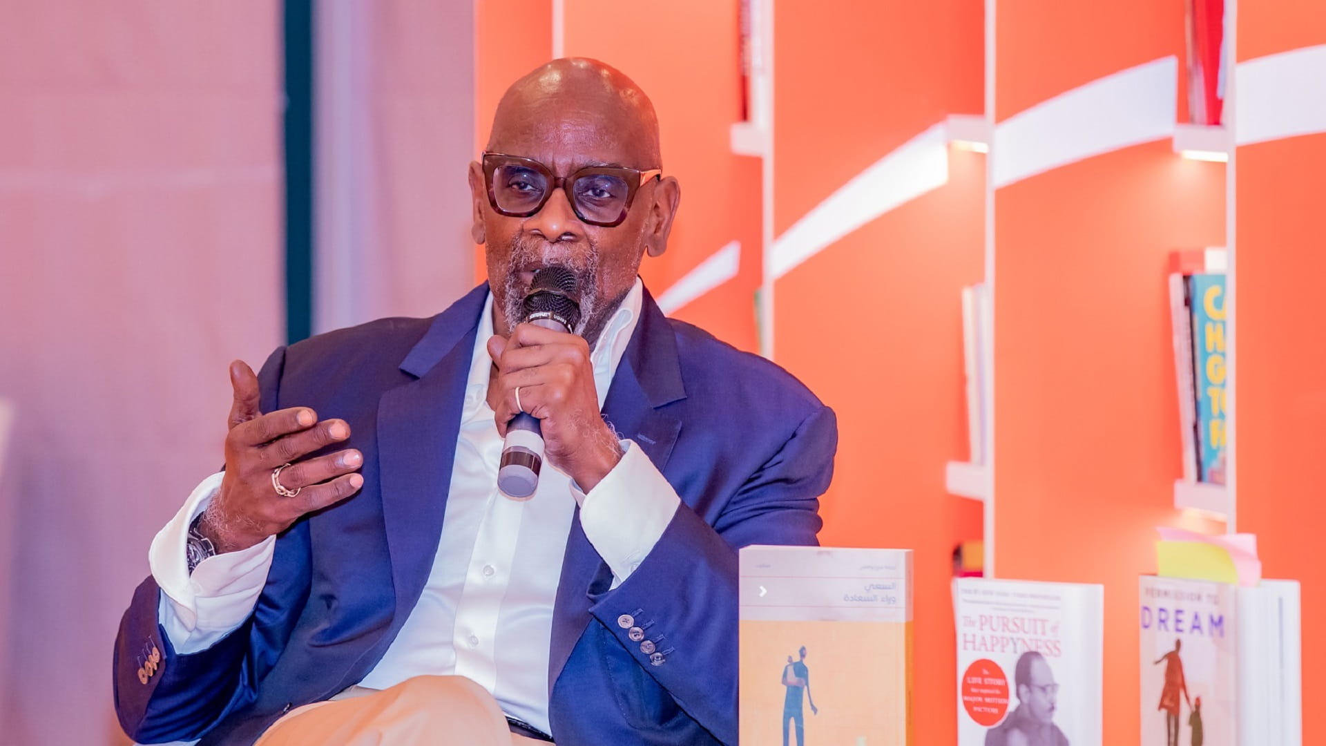 Image for the title: Chris Gardner offers timeless life lessons to visitors at SIBF 