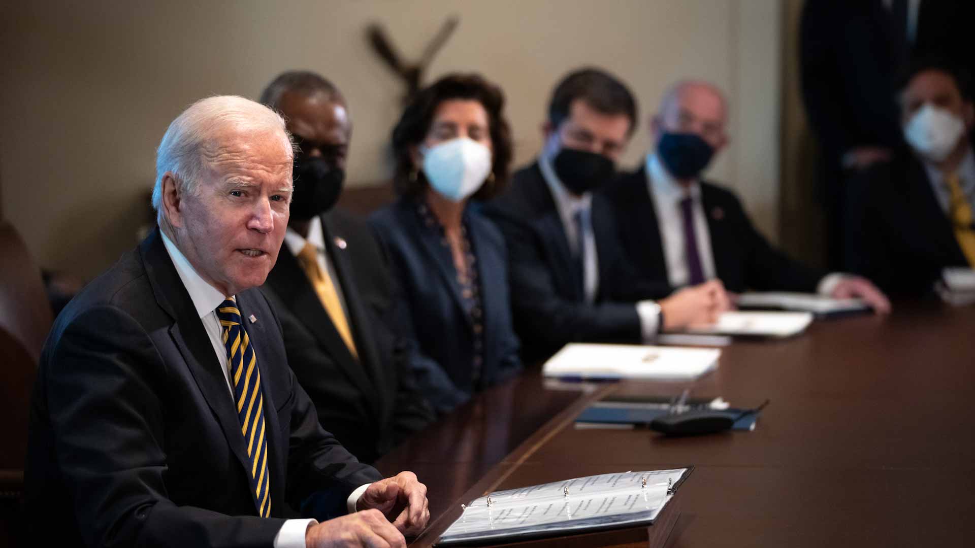 Image for the title: Biden: US to reduce oil imports from Iran 