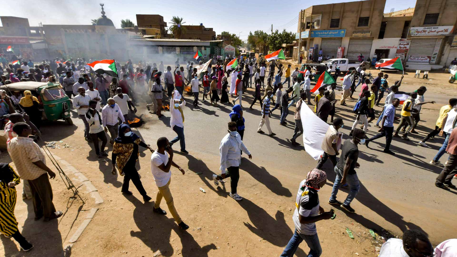 صورة بعنوان: ارتفاع حصيلة ضحايا التظاهرات في السودان إلى 5  