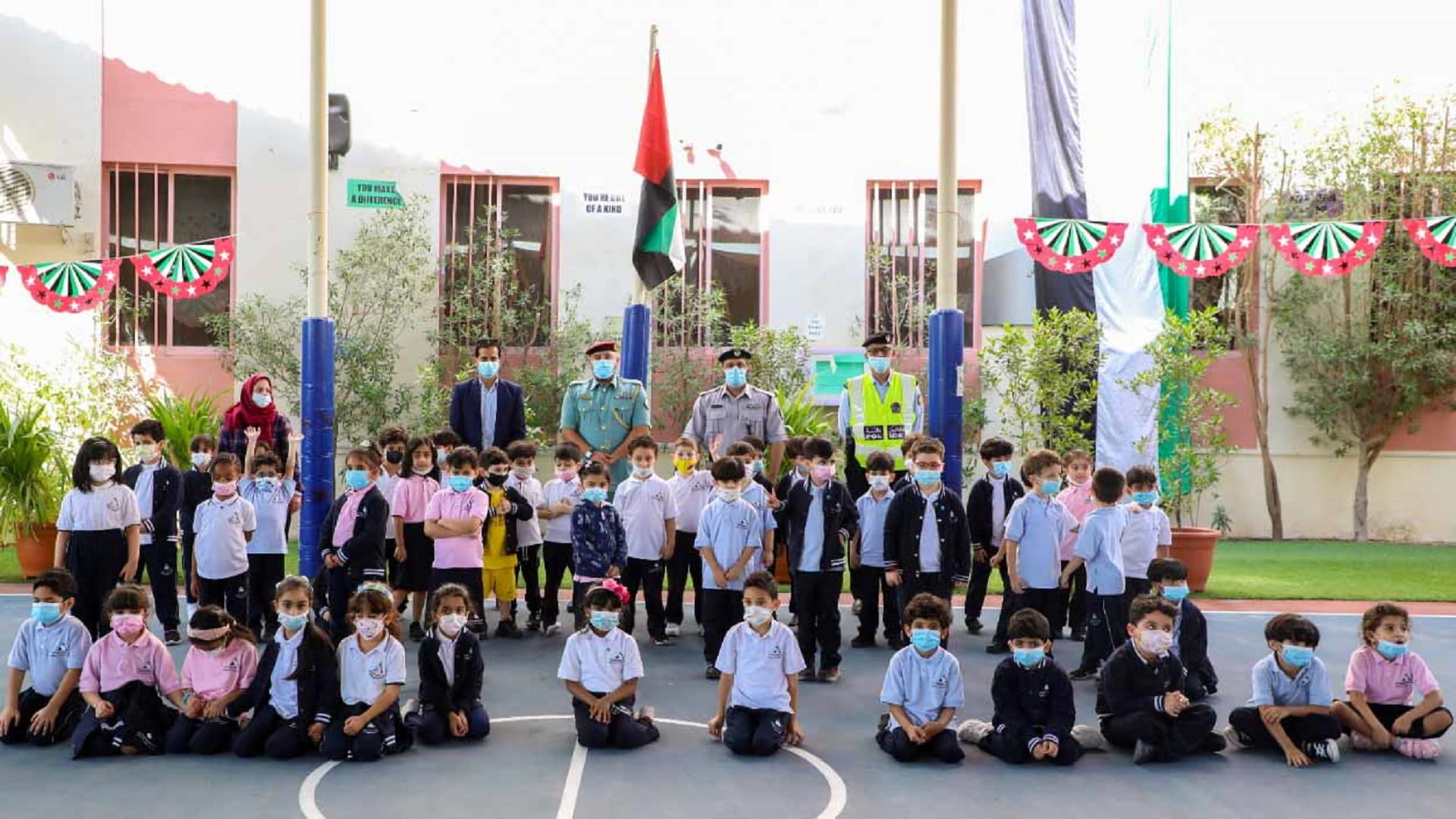 Image for the title: Sharjah Police organises traffic initiative at Al Kamal School 