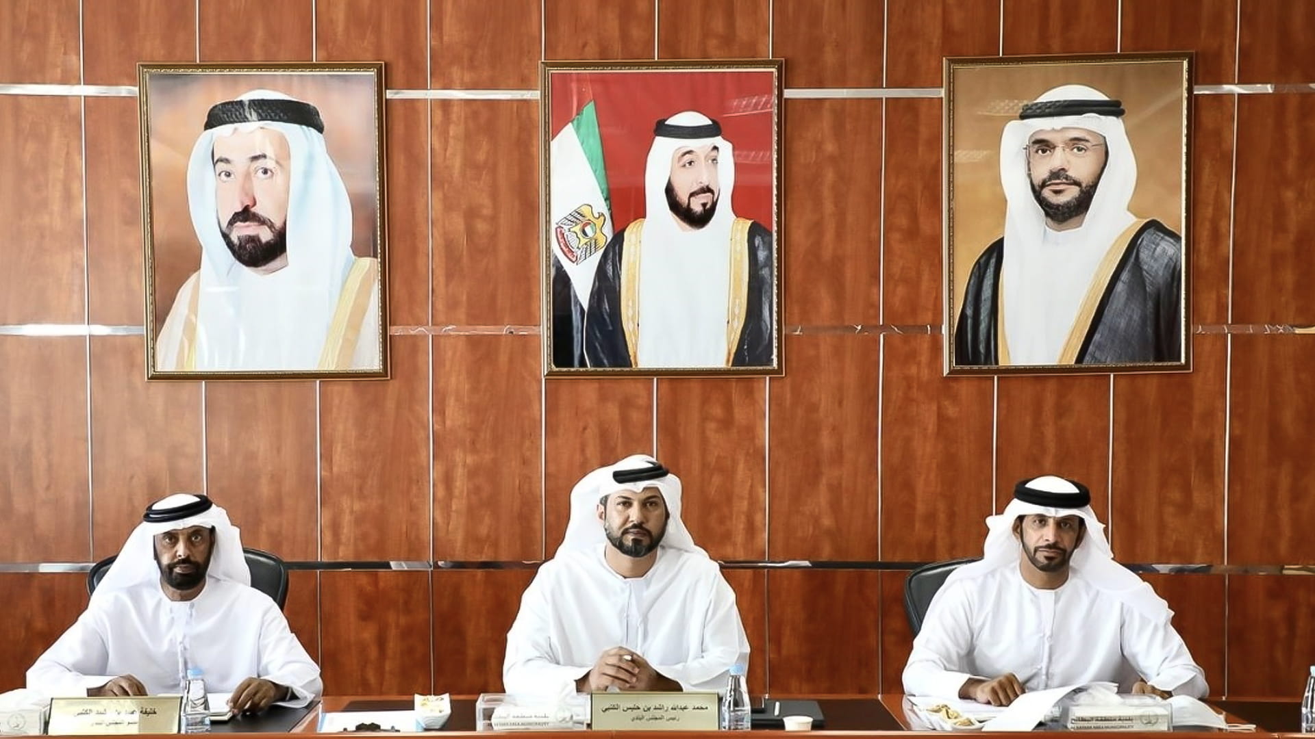 Image for the title: Al Bataeh Municipality Council holds its periodic meeting 