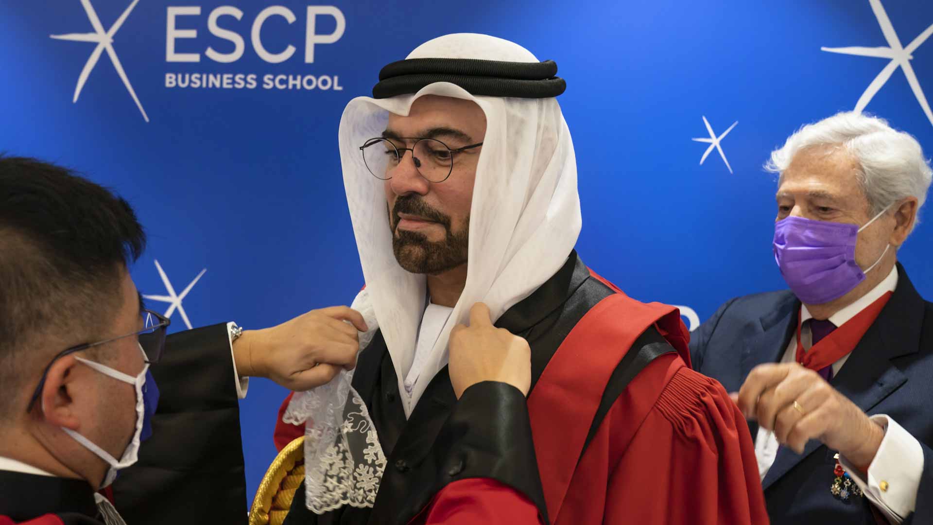 Image for the title: ESCP Business School awards hon. doctorate to Mohammad Al Gergawi 