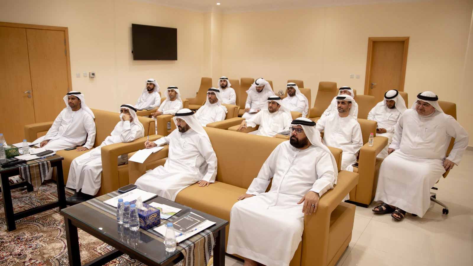 Image for the title: Al Suwaidi approves strategic plan for Al Rahmaniyah Council 