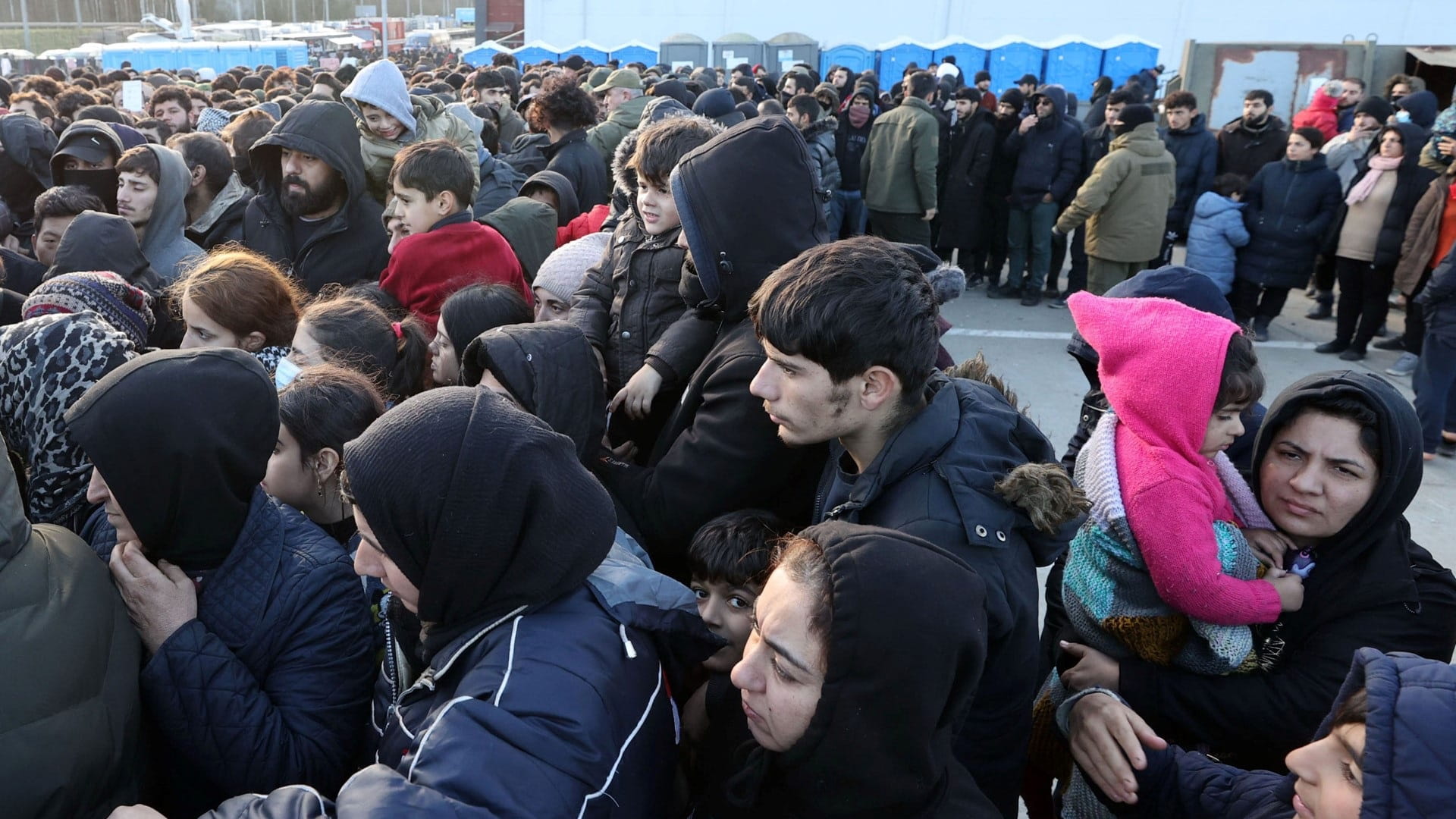 Image for the title: Poland says Belarus has changed tactics on migrant crisis 