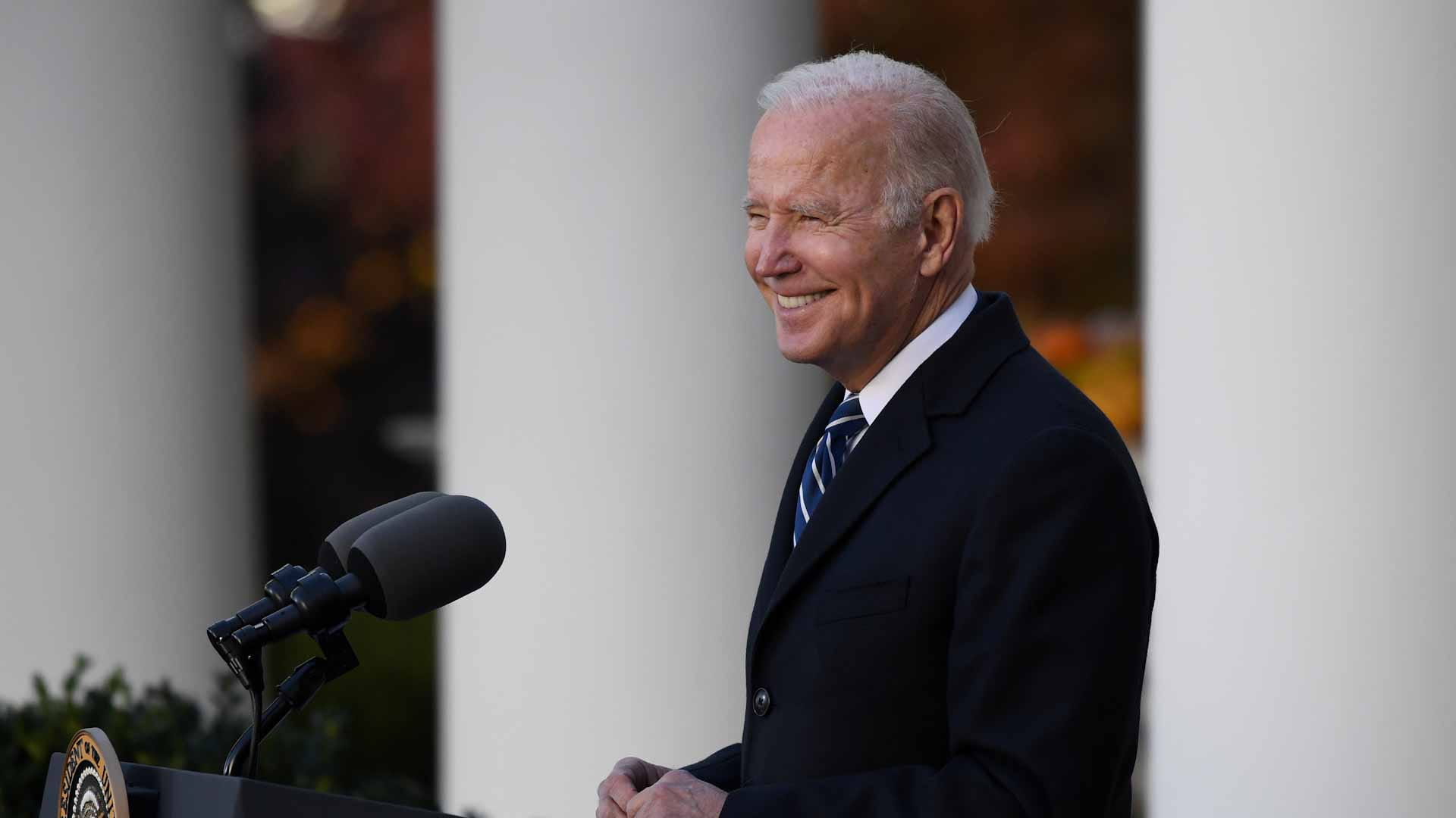 Image for the title: Biden turns 79 after getting clean bill of health 