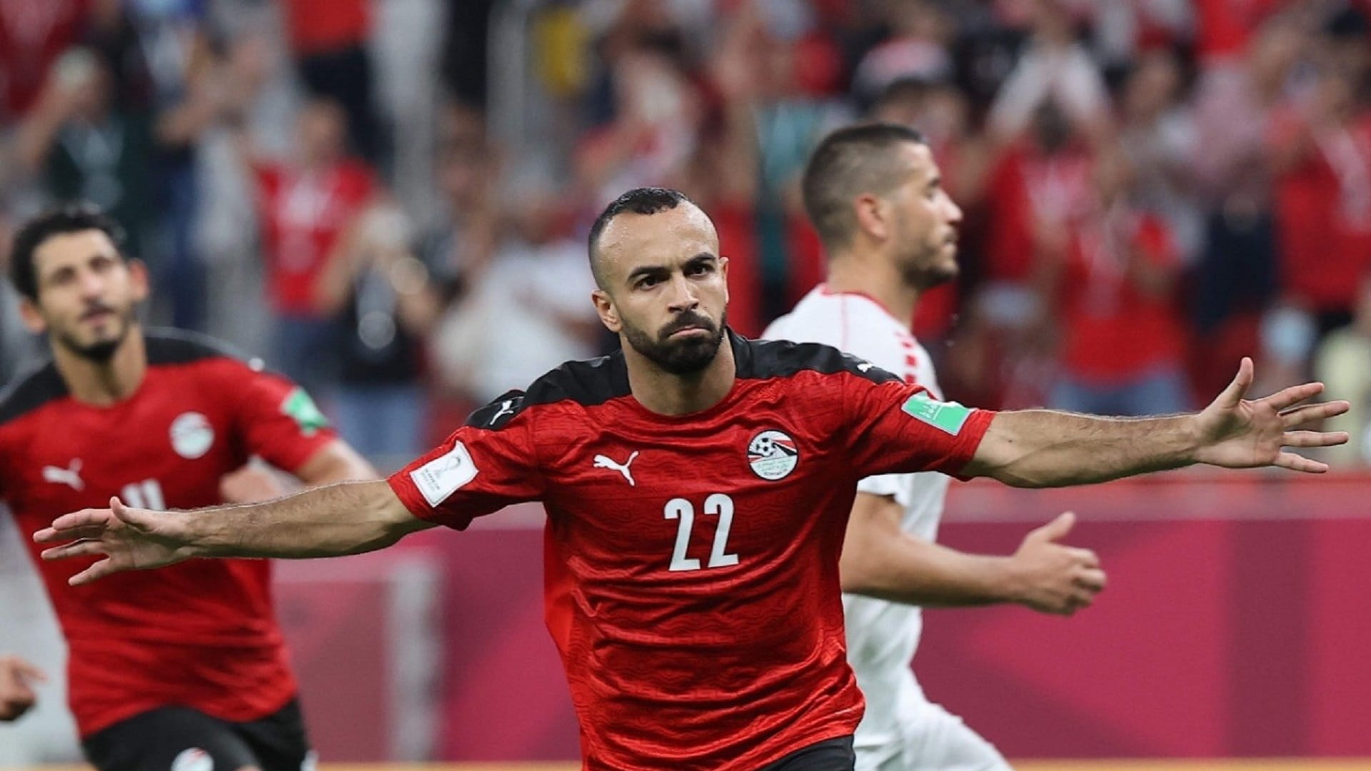 صورة بعنوان: كأس العرب: منتخب مصر يهزم لبنان بصعوبة بهدف نظيف 