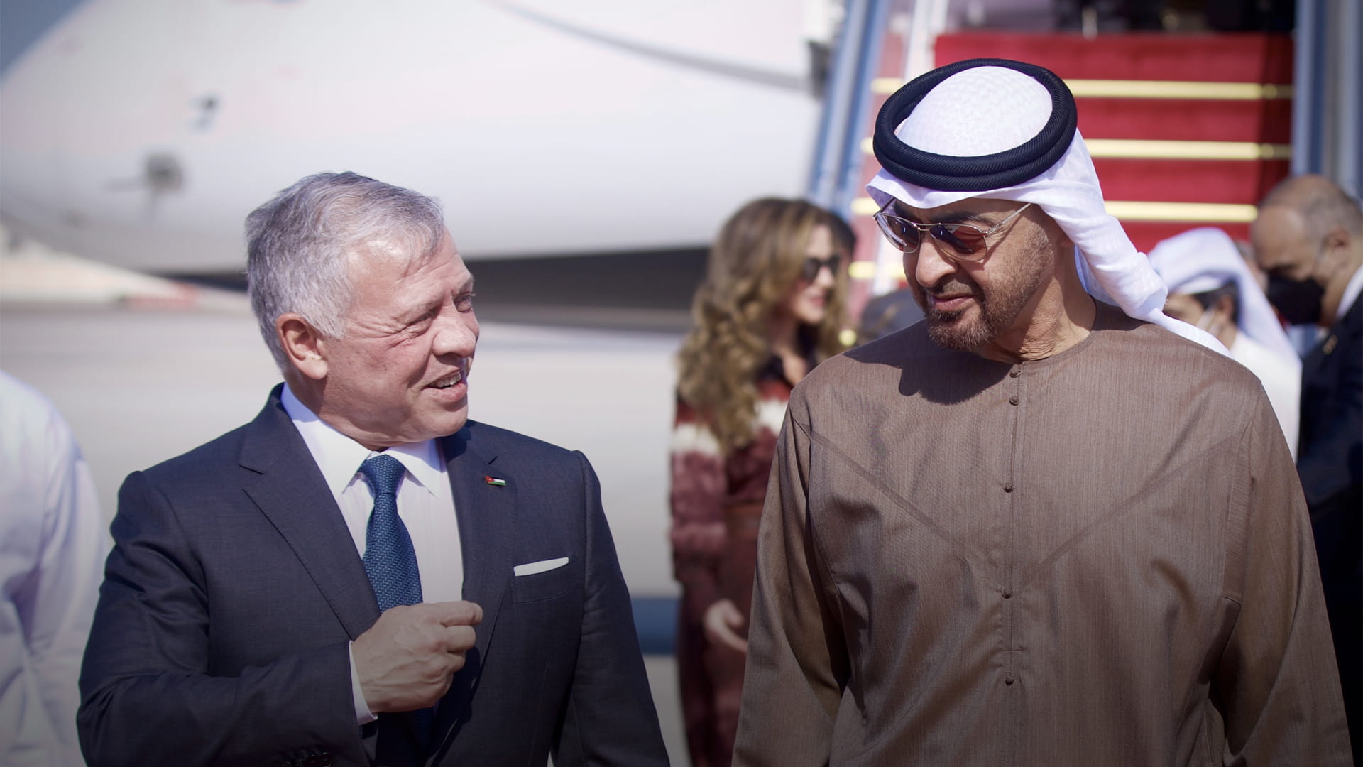 Image for the title: King of Jordan arrives in UAE 