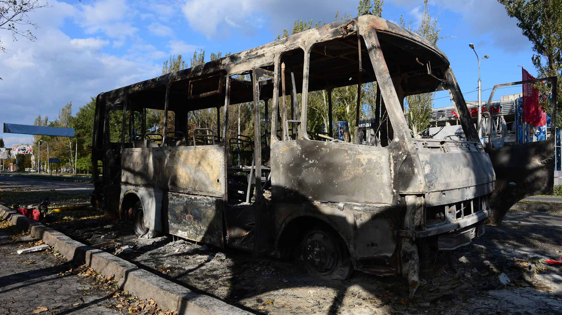 Image for the title: At least 45 people killed in bus crash in Bulgaria 