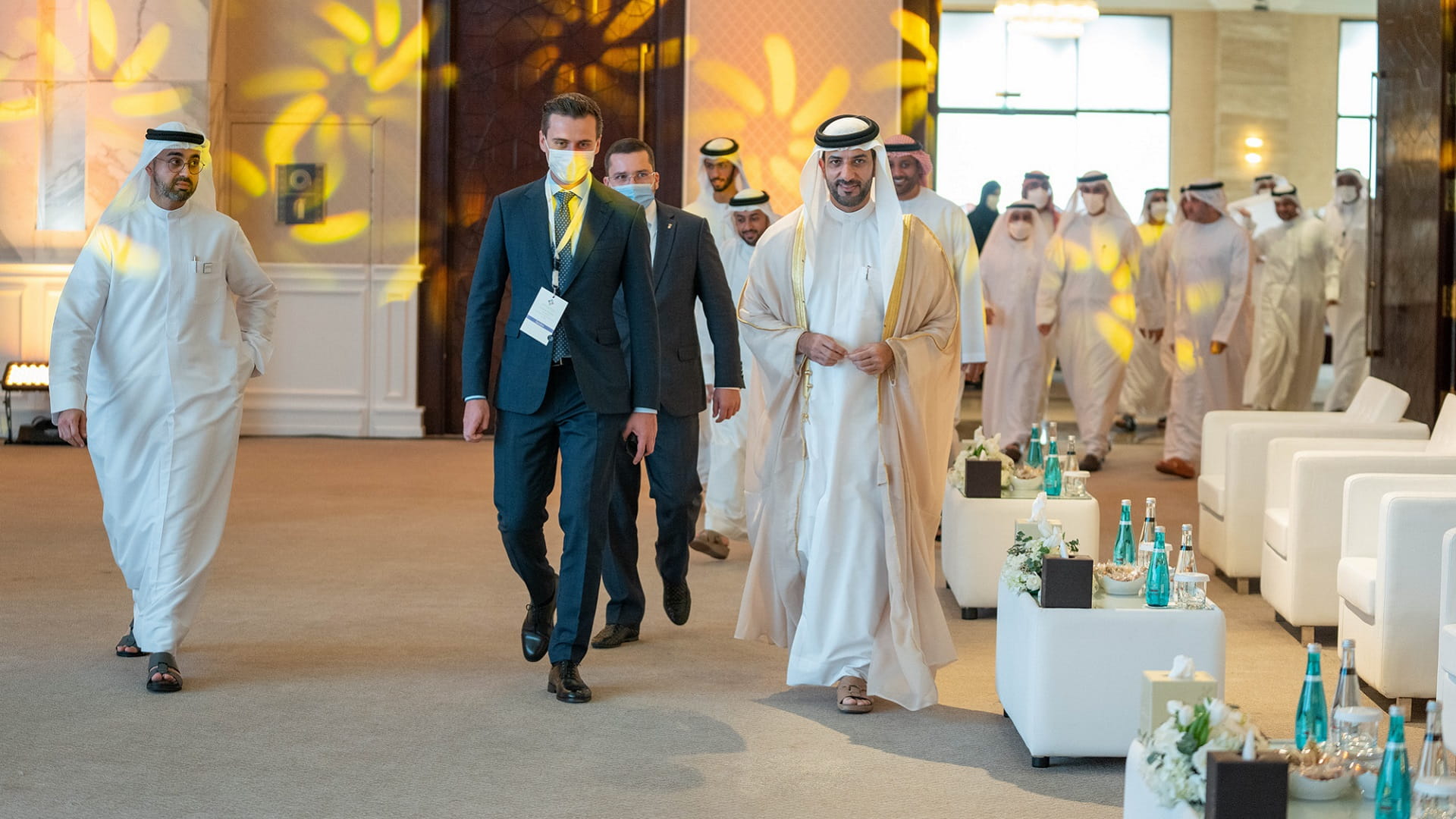 Image for the title: Sultan bin Ahmed Al Qasimi inaugurates the SITTF 2021 