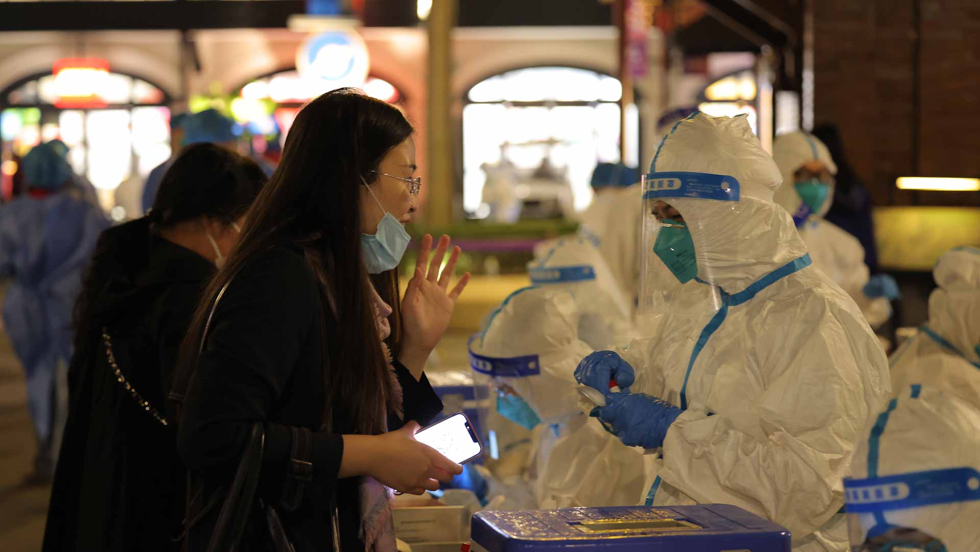 Image for the title: Flights cancelled, schools shut over 3 Covid-19 cases in Shanghai 