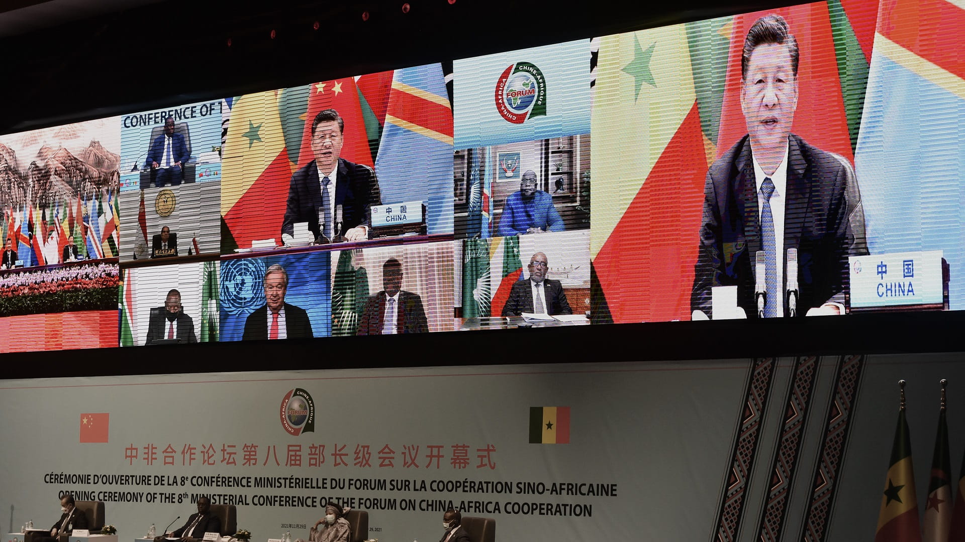 Image for the title: China leader promises Africa 1 bn Covid vaccine doses 