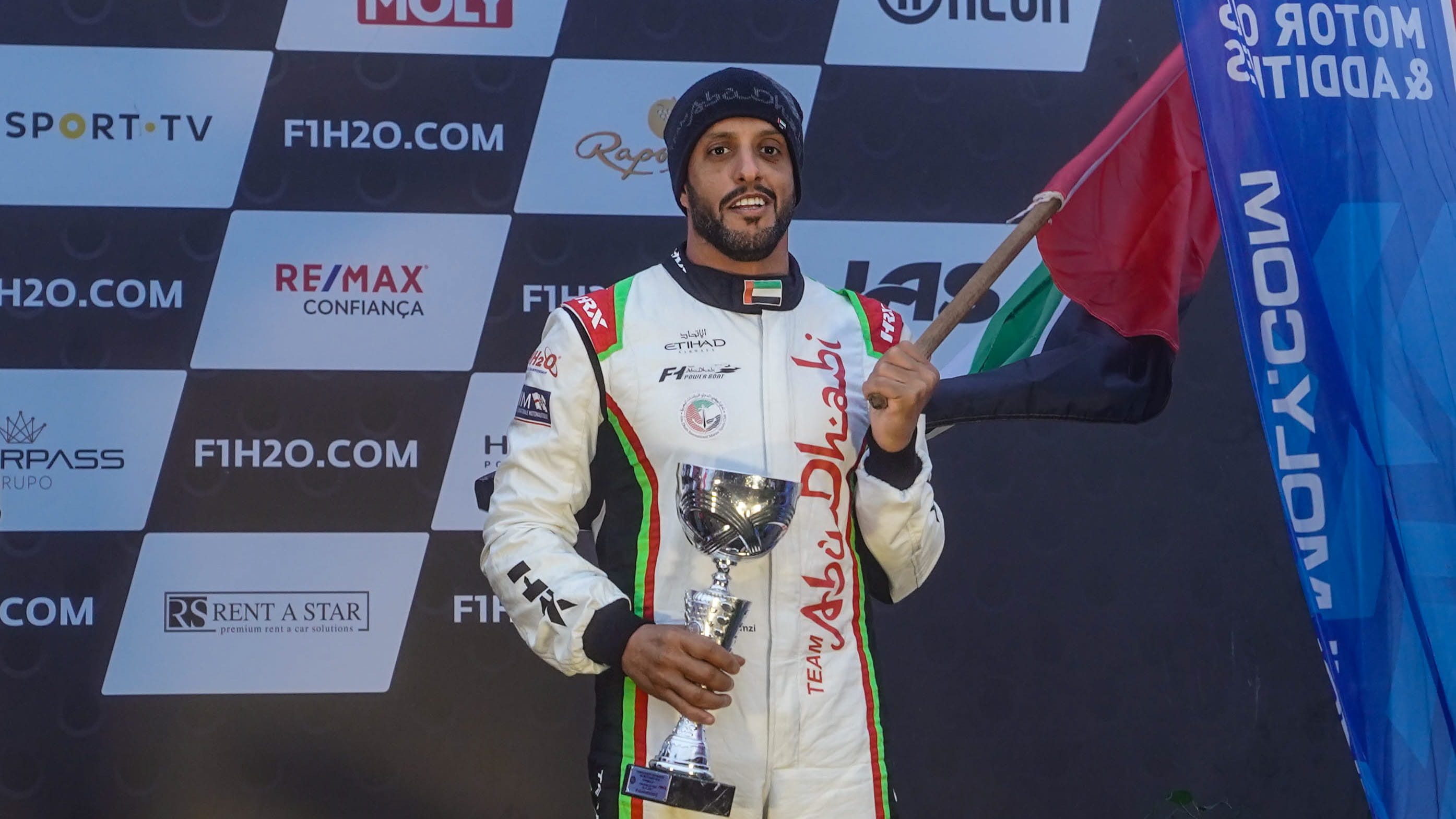 Image for the title: Team Abu Dhabi UIM F1H2O world champions for 4th successive year 