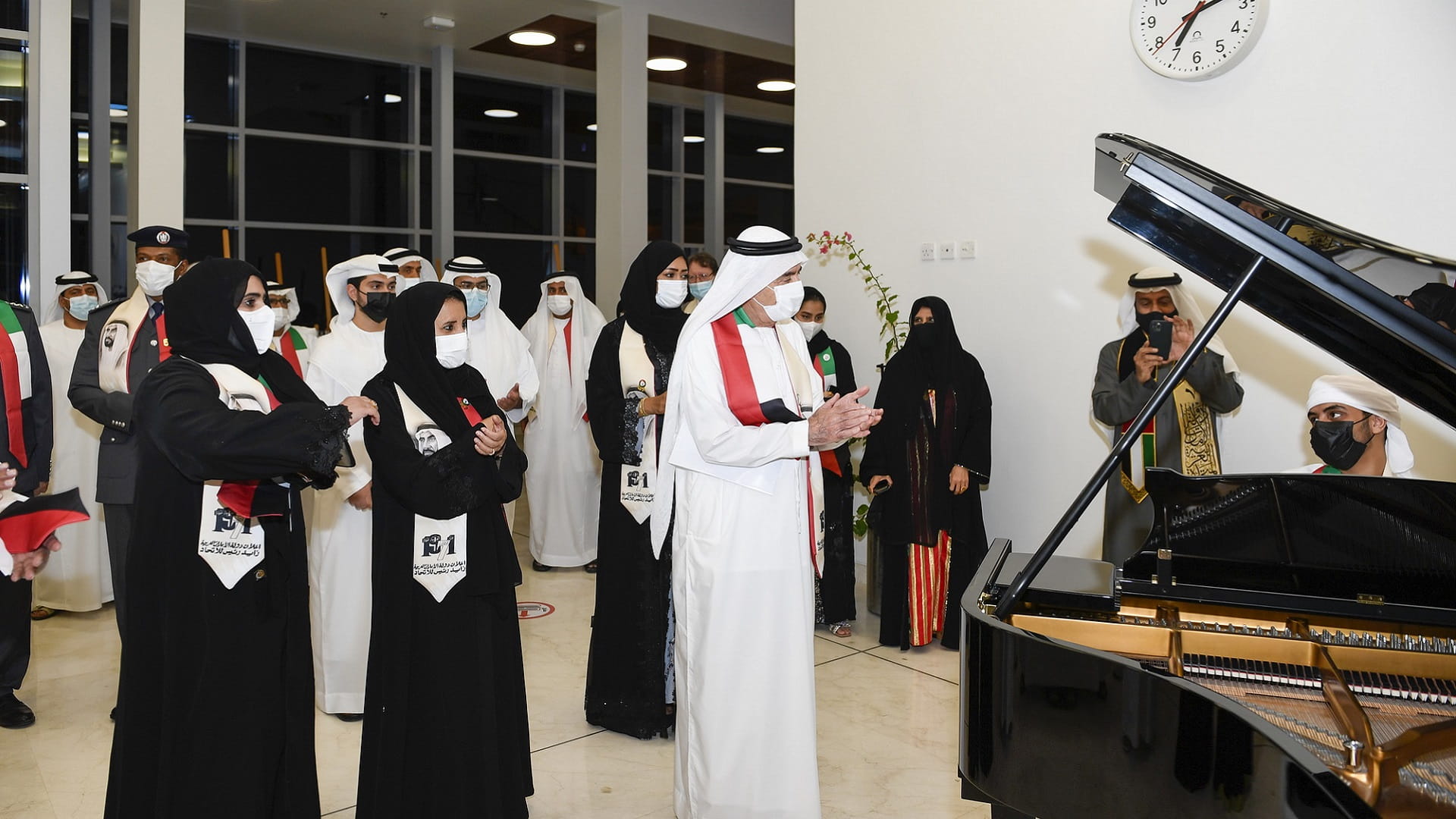 Image for the title: UAEU hosts a euphoric celebration for the UAE Golden Jubilee 