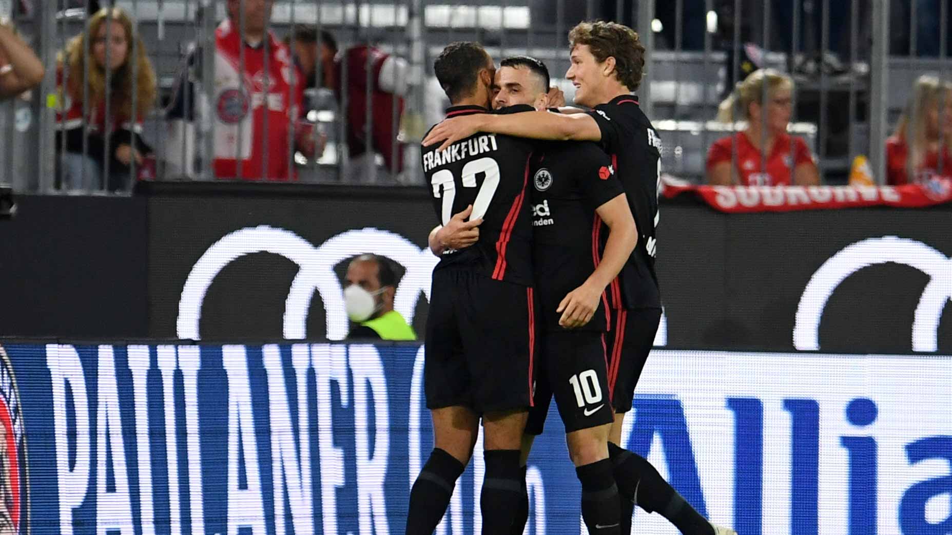 Image for the title: Kostic goal earns Frankfurt first league win at Bayern in 21years 