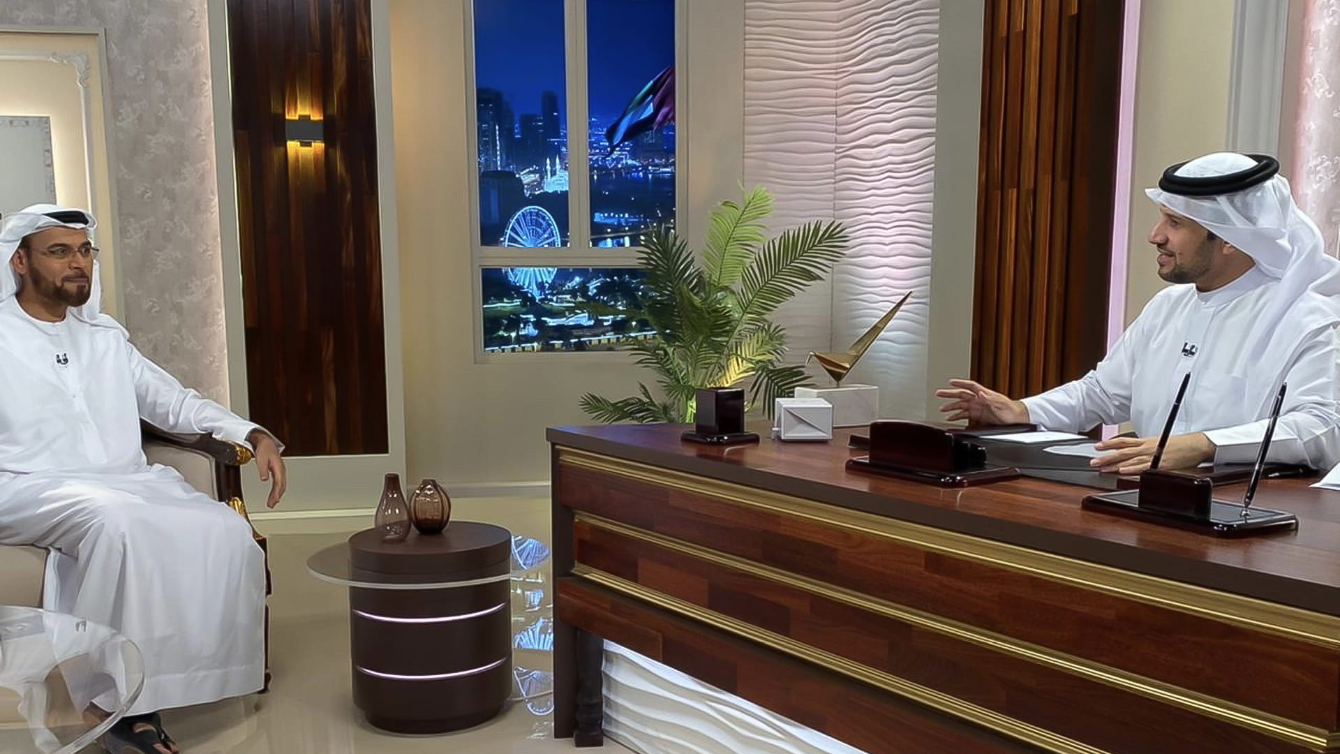 Image for the title: ‘Hekayate ’ hosts Dr. Al Kamali on Sharjah TV 