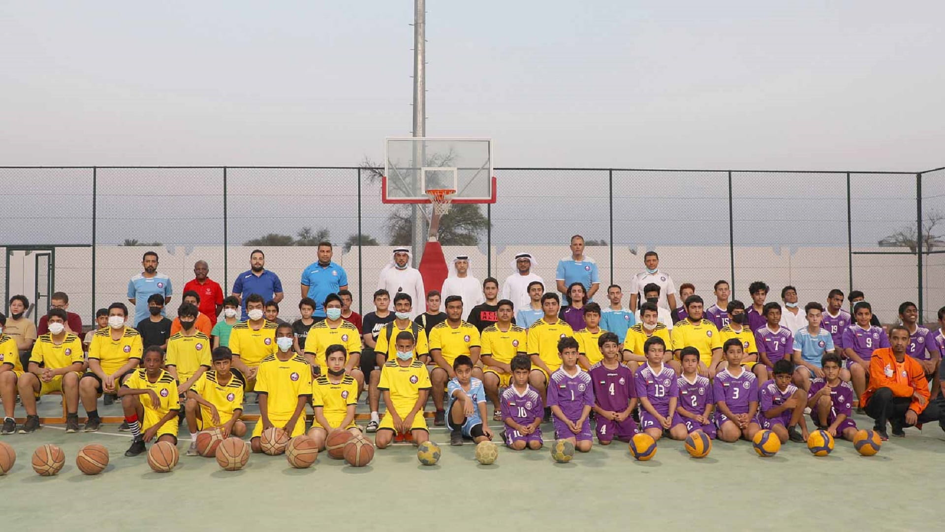 Image for the title: DCSC continues its support to sports team  
