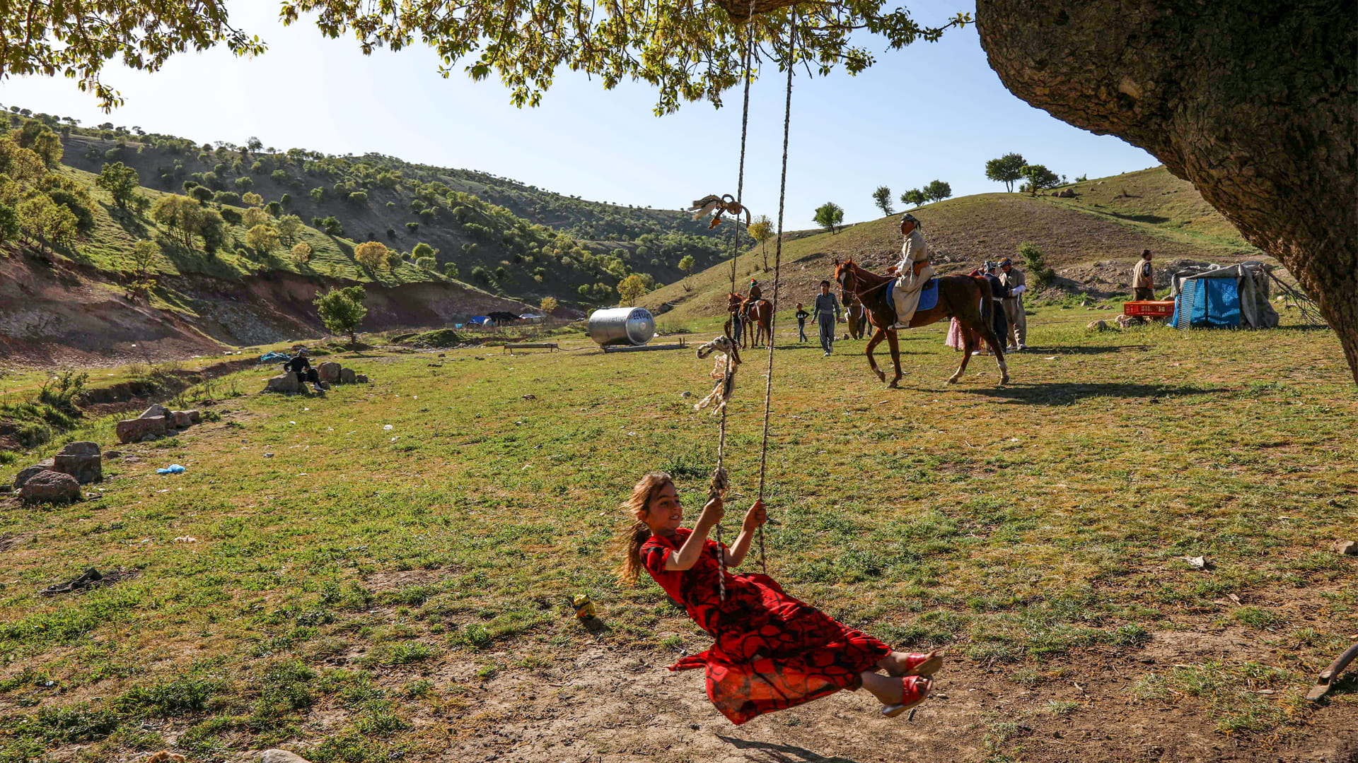 Image for the title: In Iraq Kurdish town, many undertake smuggling route to Eur.  