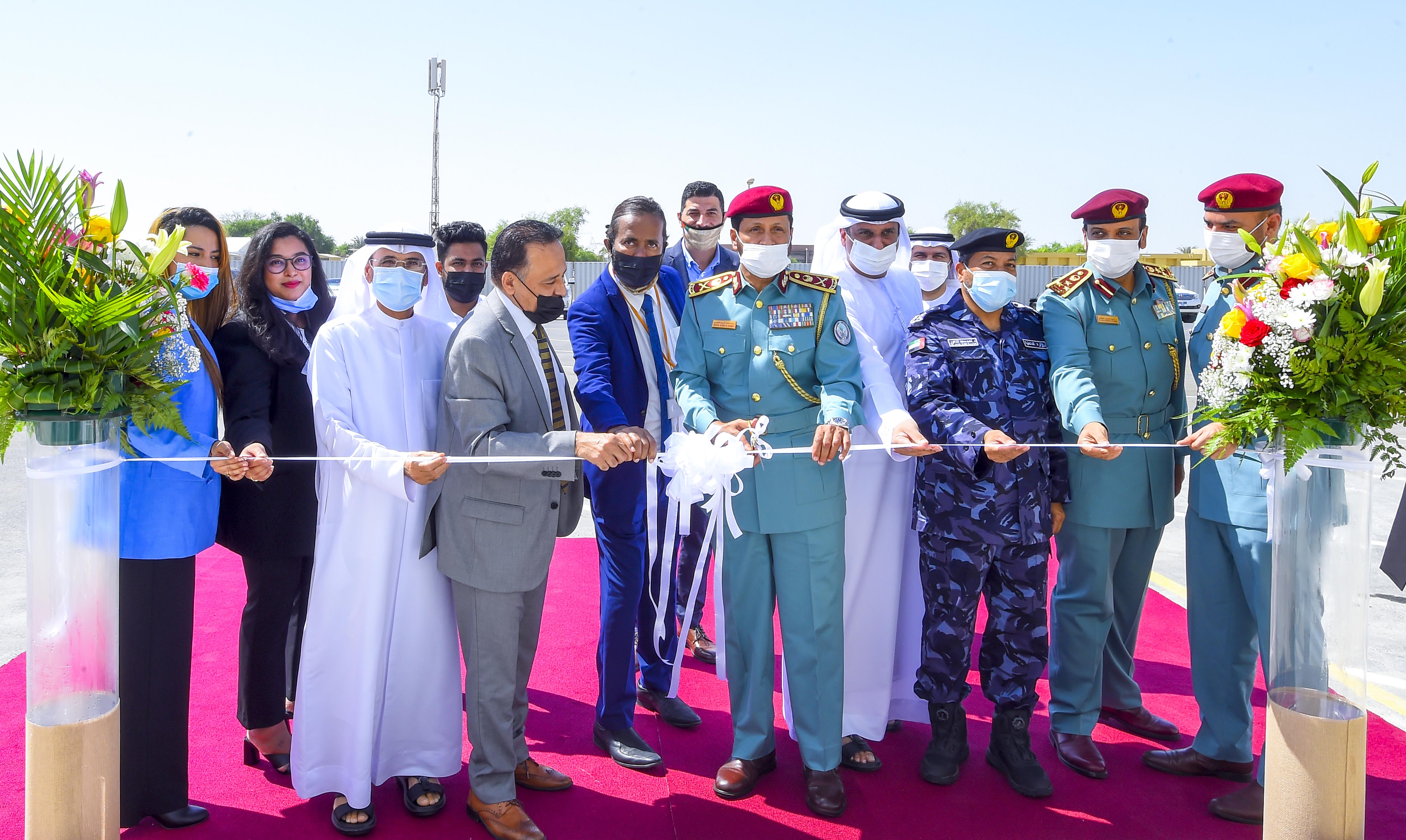 Image for the title: Al Shamsi inaugurates Sharjah PCR sample analysis Central Lab 