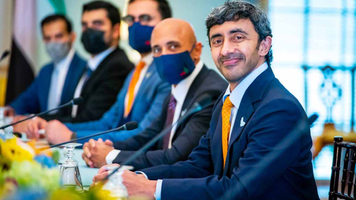 Image for the title: Abdullah bin Zayed concludes official visit to US 