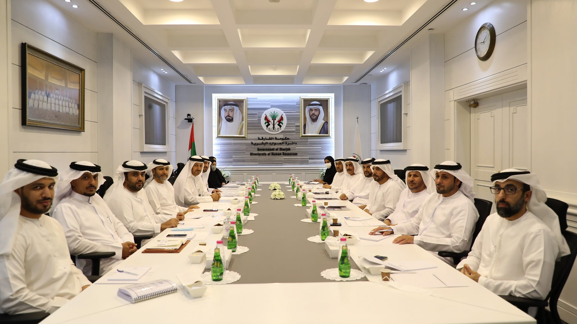 Image for the title: Bin Khadem reviews the Directorate of Human Resources services 