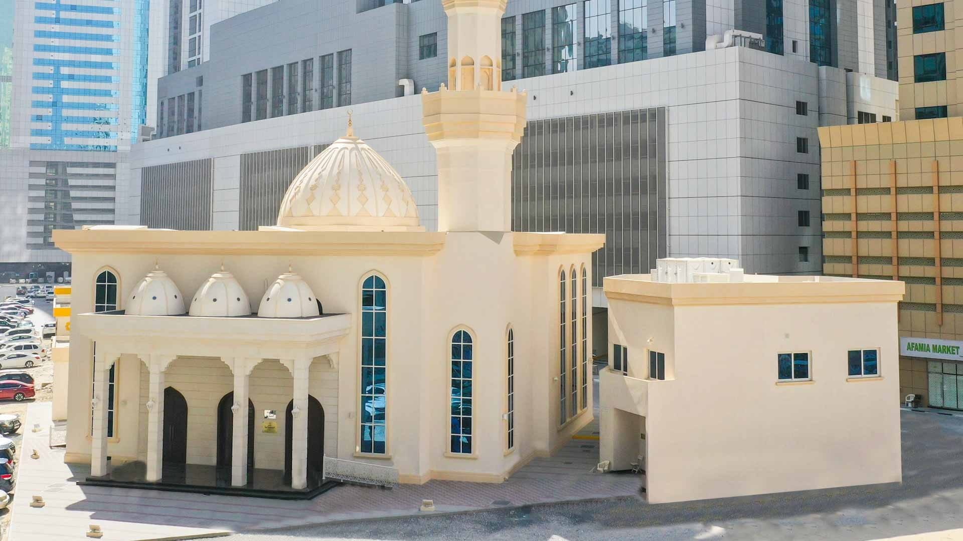 Image for the title: ‘Sharjah Islamic Affairs’ opens Al Samaha Mosque in Al Khan 