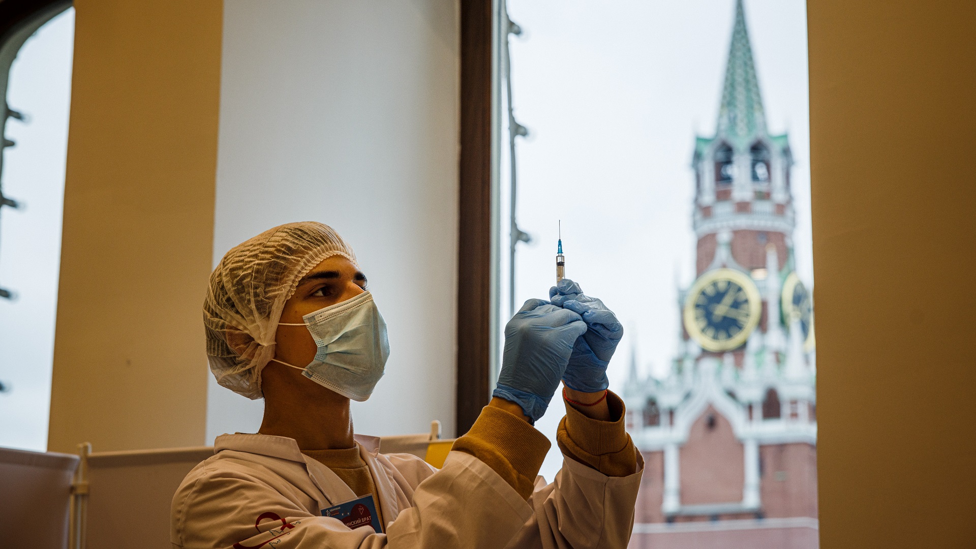 Image for the title: Russia says 49.2 mn fully vaccinated against COVID-19 