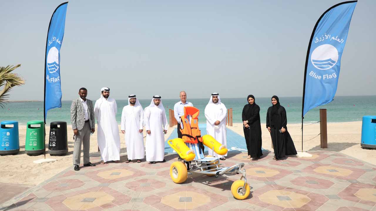 Image for the title: Al Hamriyah Municipality receives Dibba Al Hisn delegation 