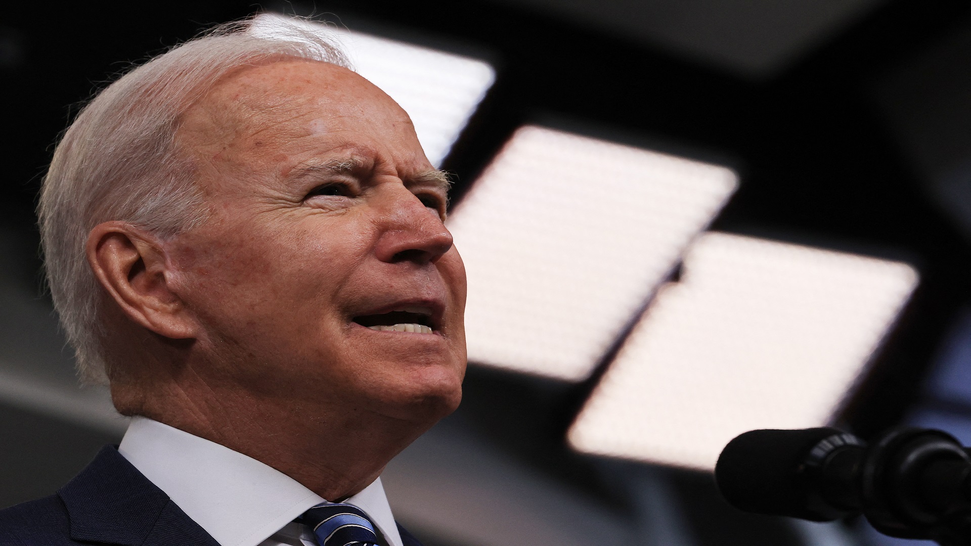 Image for the title: Biden to visit Louisiana to see damage from Hurricane Ida 