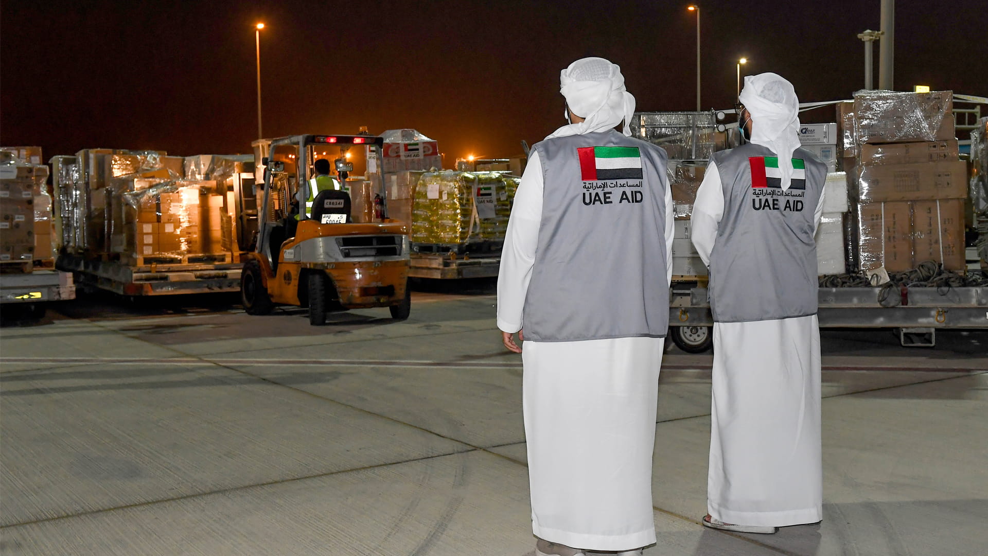 Image for the title: Afghanistan receives emergency food and medical aid from UAE 