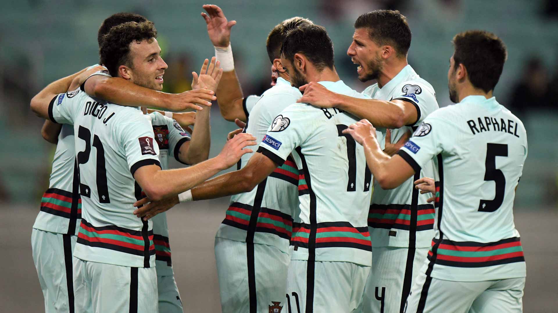 صورة بعنوان: منتخب البرتغال يقسو على أذربيجان في تصفيات المونديال 