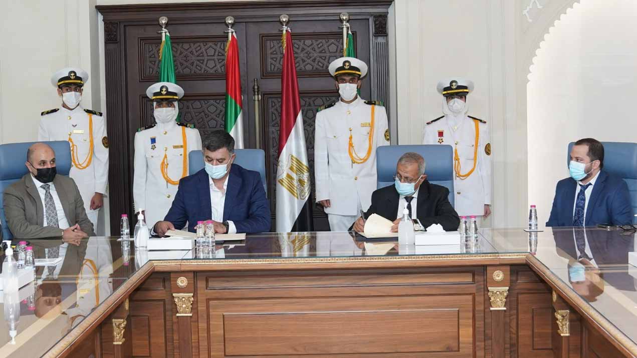 Image for the title: AASTS joins hands with Zakher Marine to train Academy’s students 