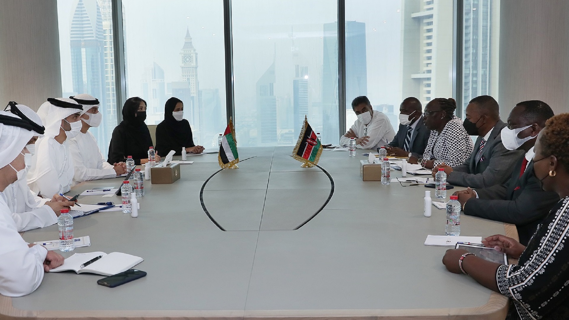 Image for the title: UAE, Kenya explore prospects of enhancing economic cooperation 